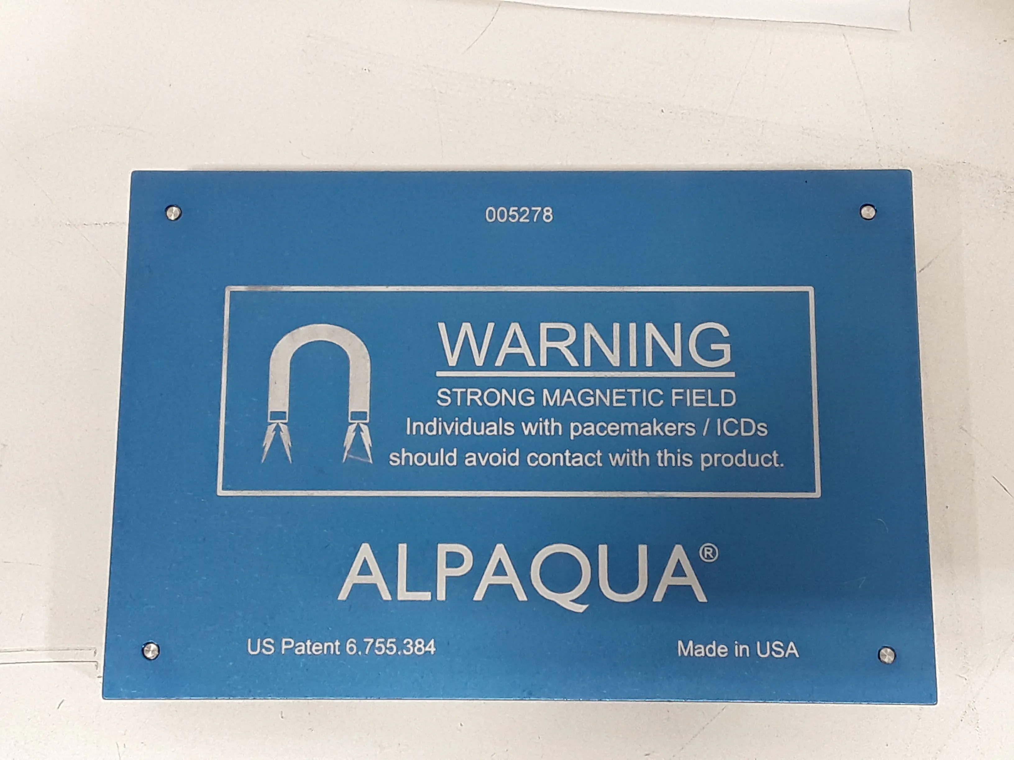 Alpaqua 96S Super Magnet Plate For 96 Well PCR System A001322