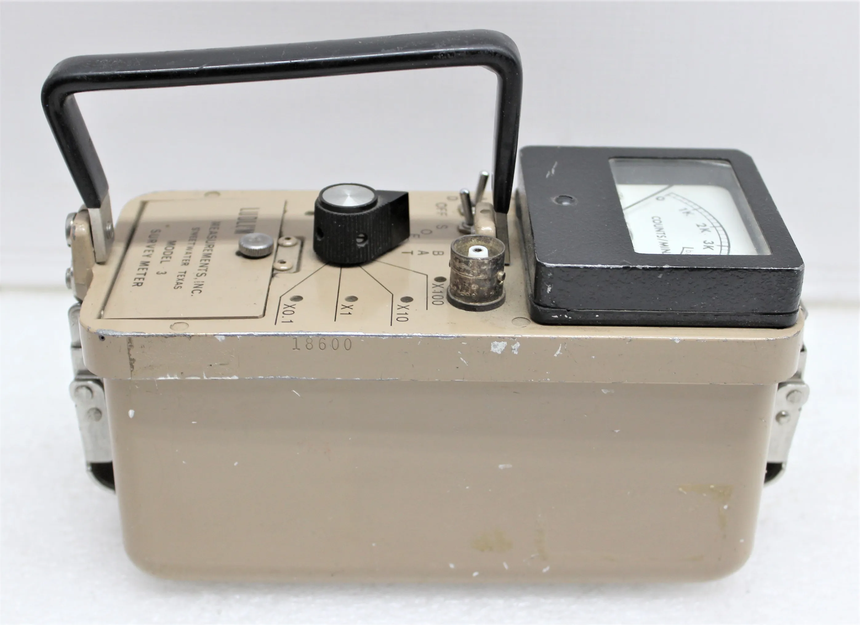 Ludlum Model 5 Geiger Counter - Used Laboratory Accessory