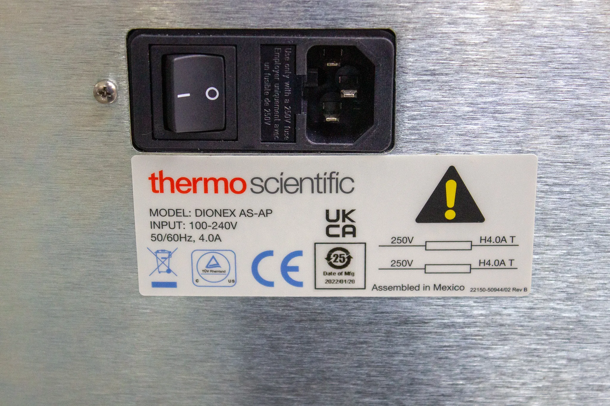 Thermo Scientific Dionex AS-AP Autosampler P/N 074922