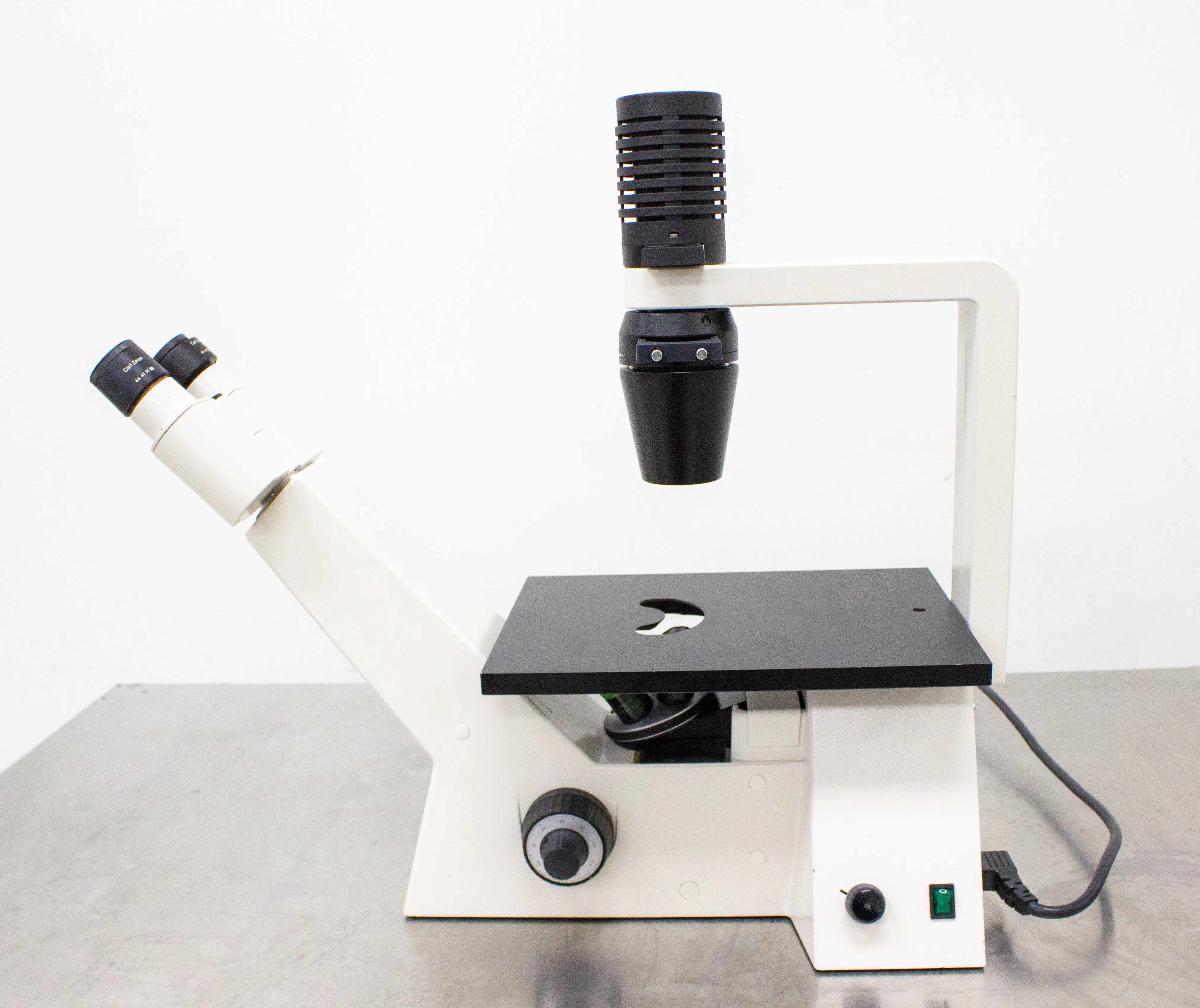 Carl Zeiss Invertoskop Inverted Phase Contrast Microscope 451201