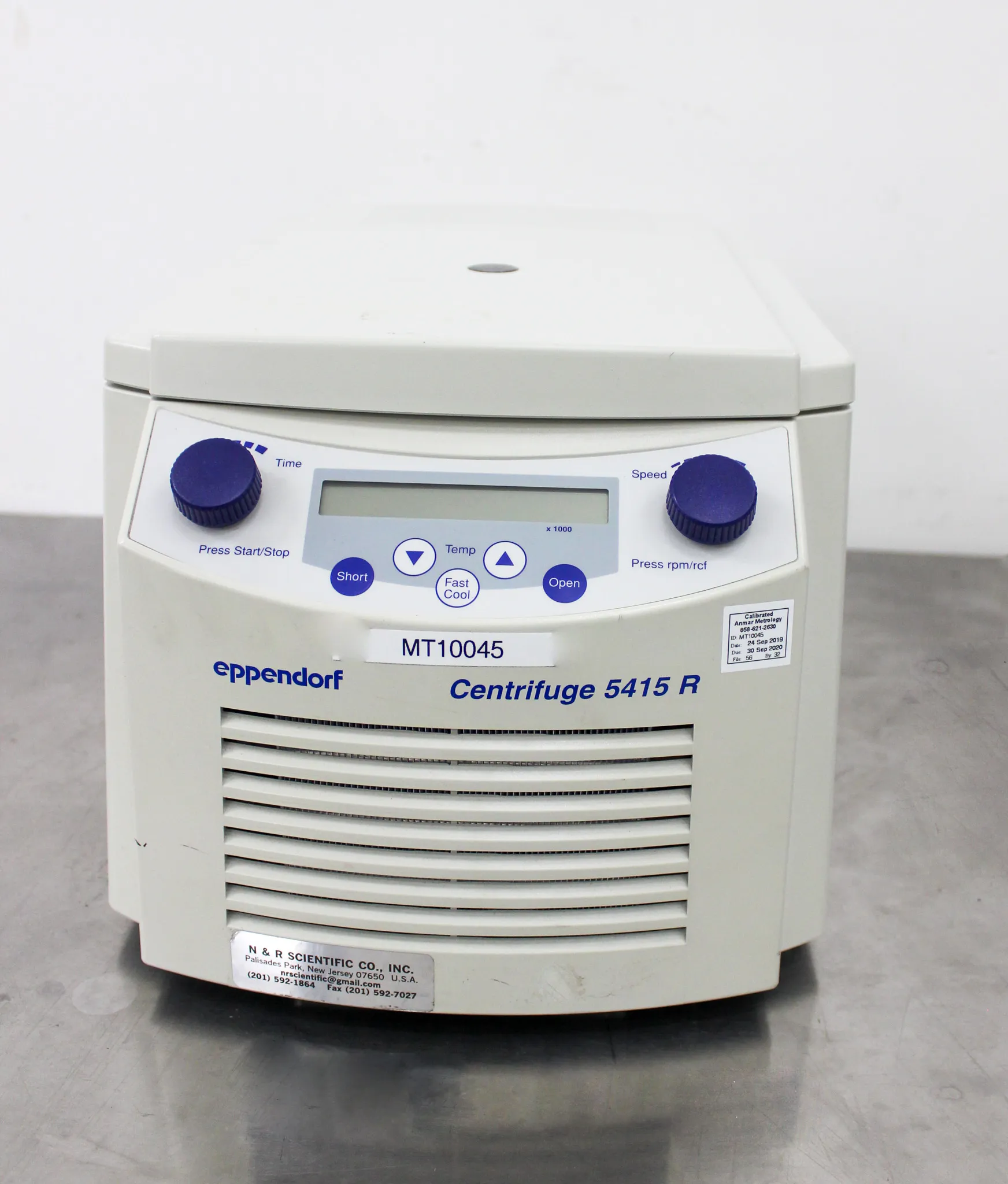 Eppendorf 5415R Refrigerated Centrifuge