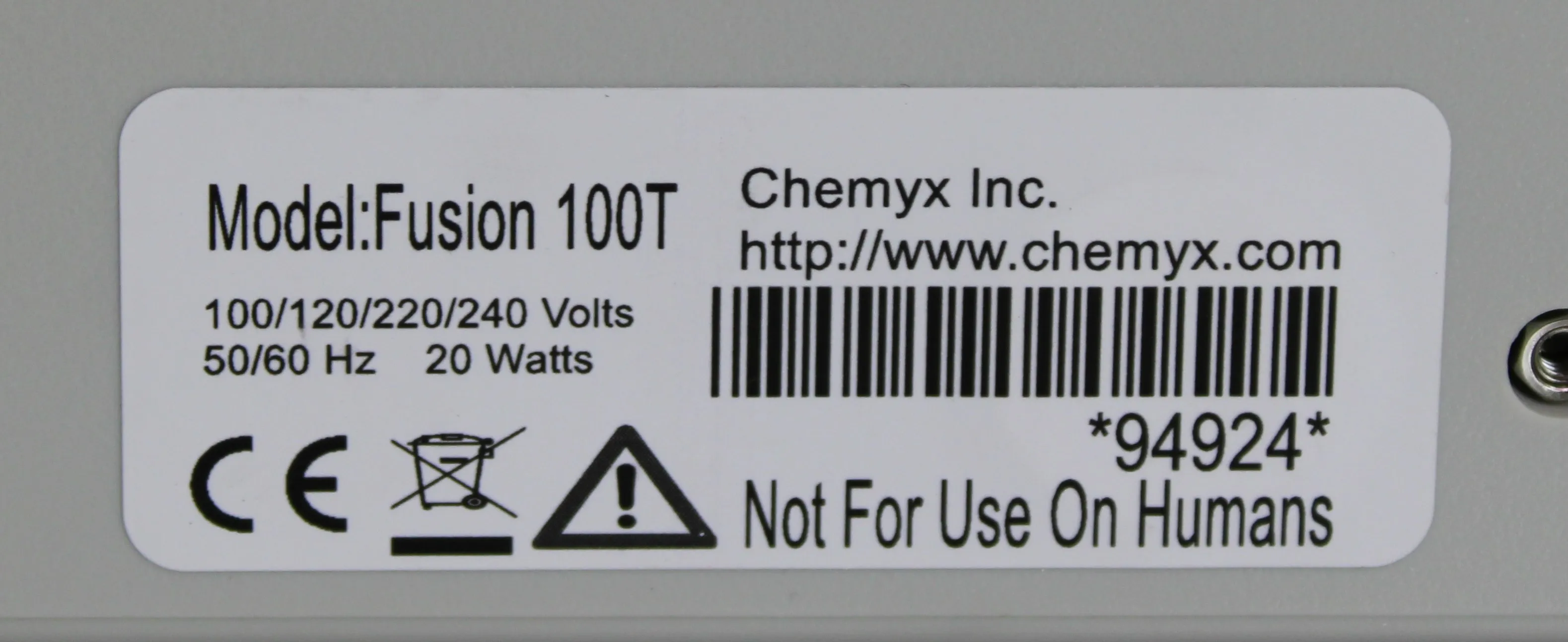 Chemyx Fusion 100T Syringe Pump