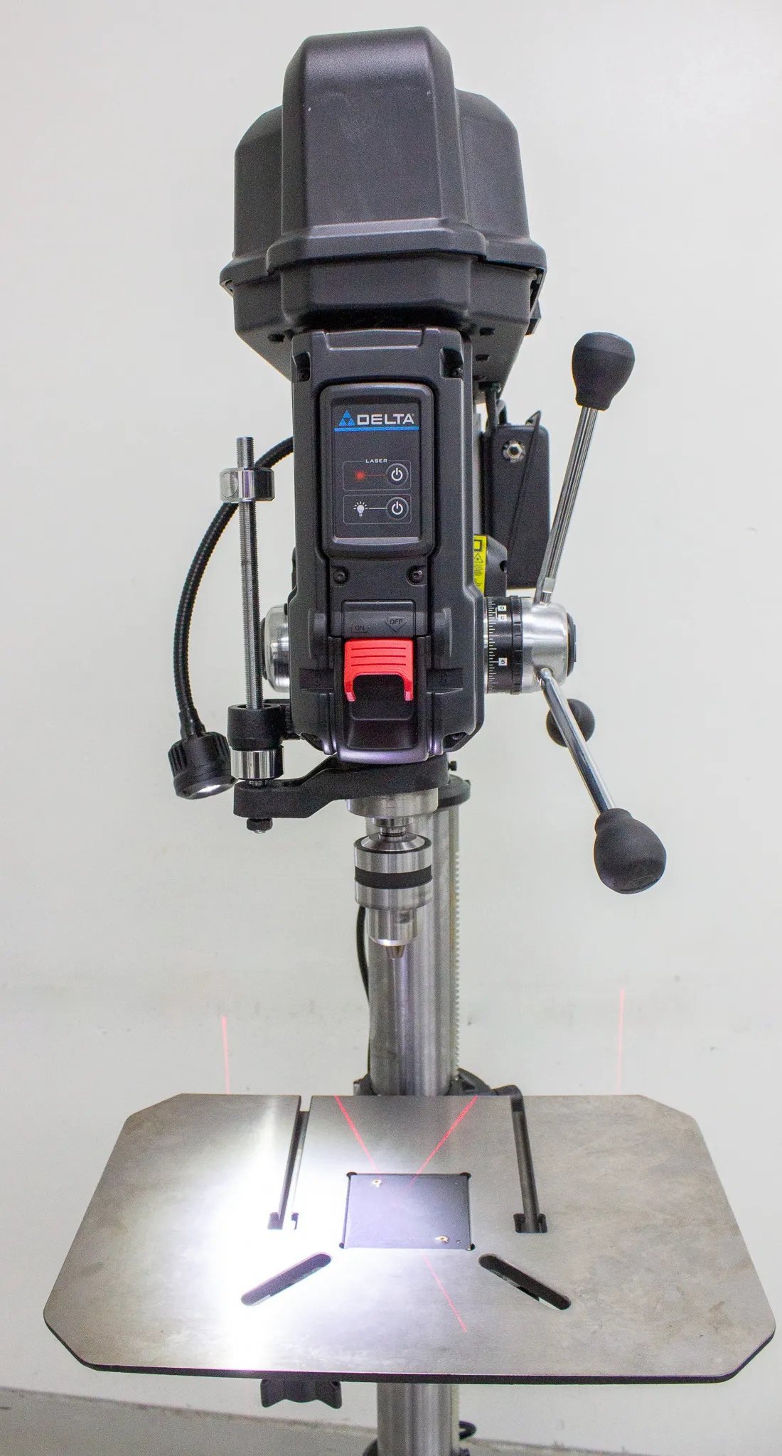 Delta 18-900L 18 inch Floor Standing Laser Drill Press