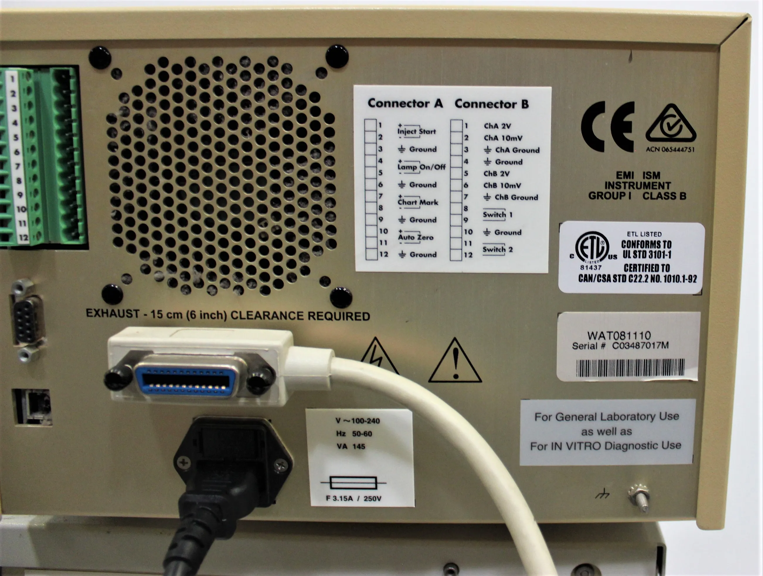 Waters 2695 Separations Module with 2487 Dual Absorbance Detector - Used HPLC System