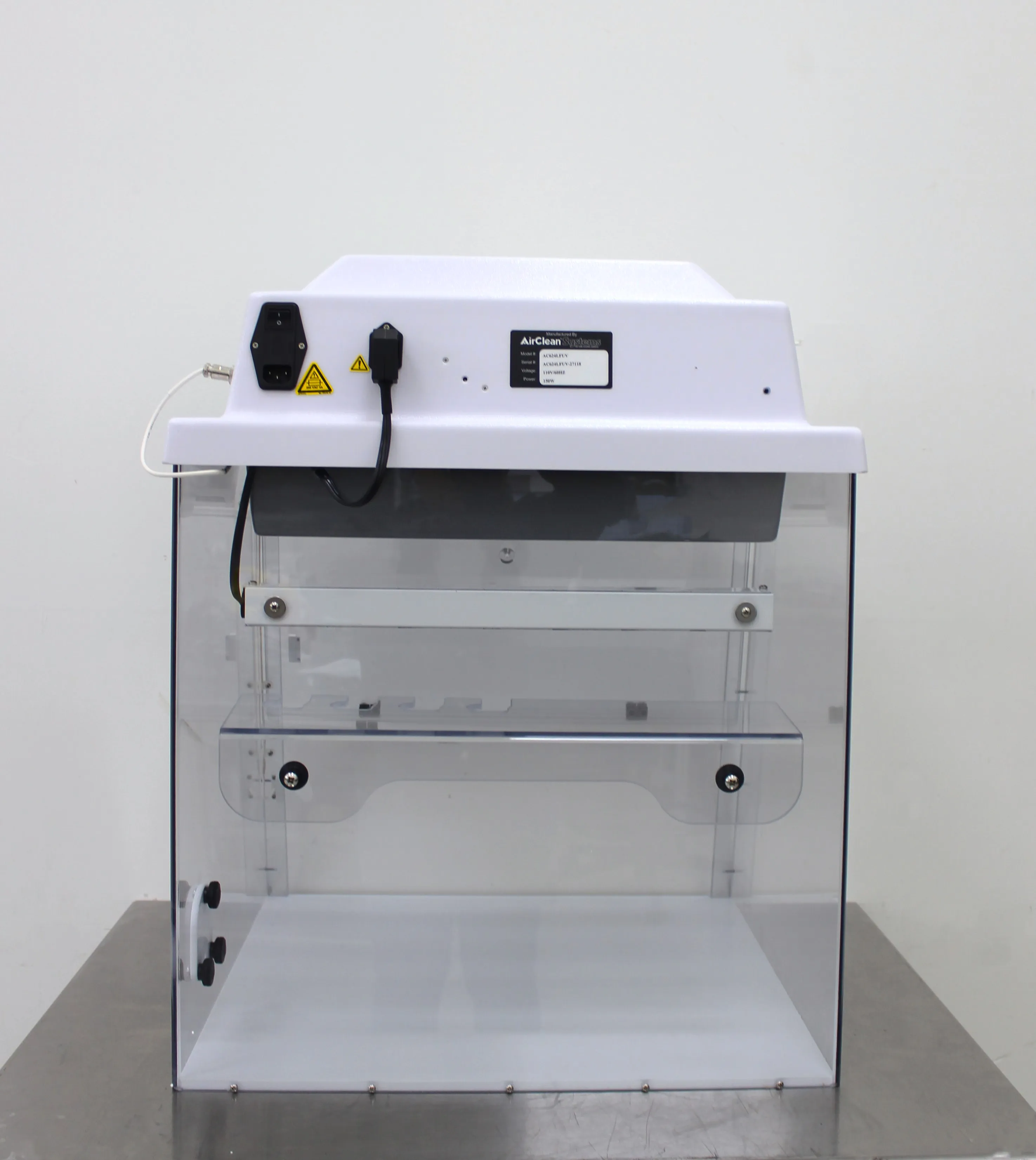 AirClean Systems PCR workstation Model: AC624LFUV