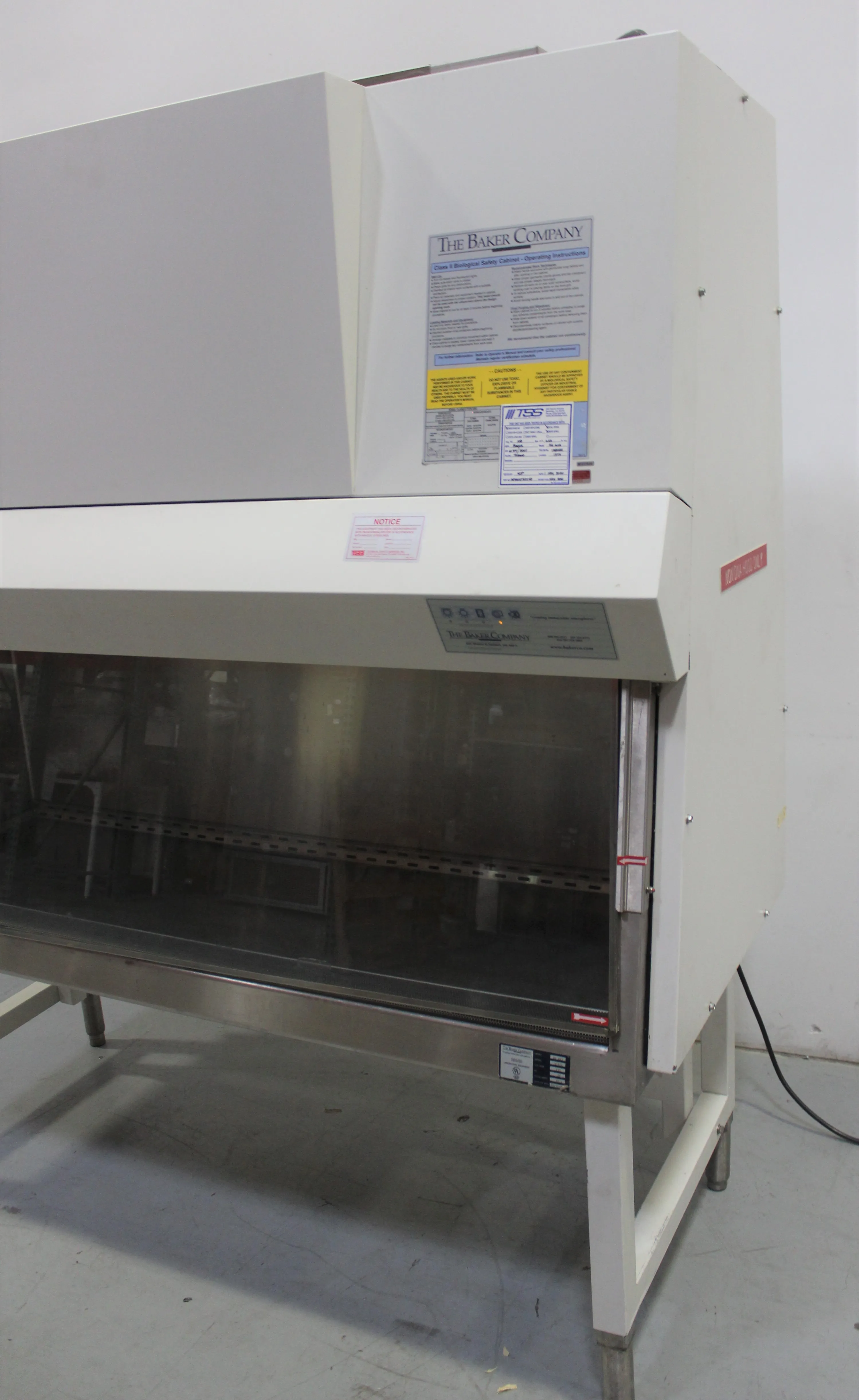 Used Baker Sterilgard SG603 Class II Biosafety Cabinet 120V 60Hz US 30-Day Warranty