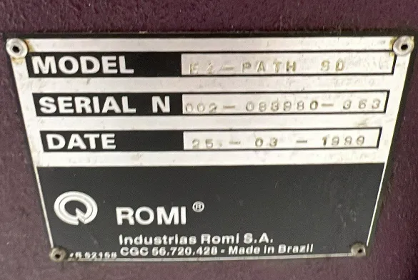 1994 Romi EZ Path S CNC Lathe - Used