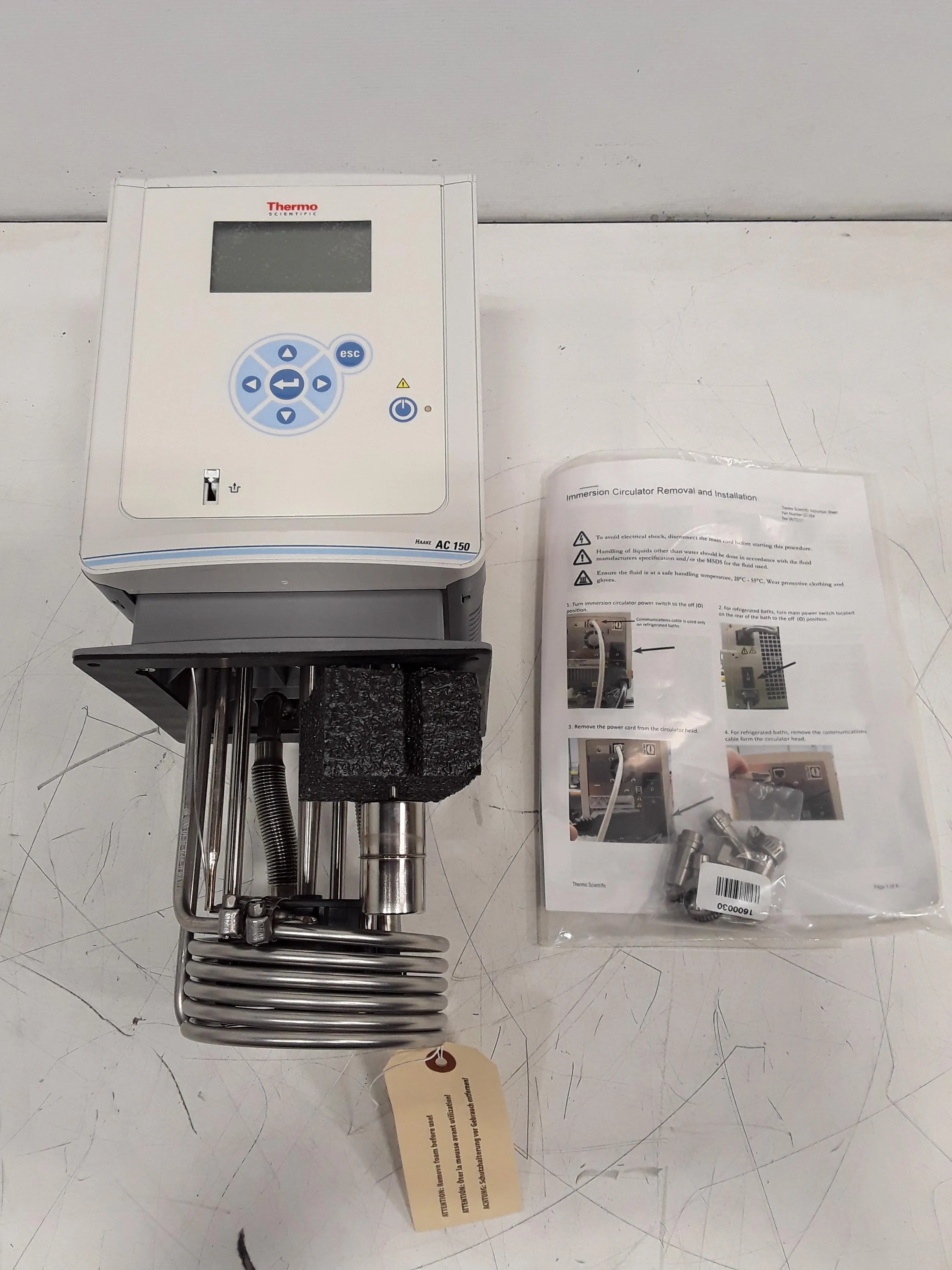 Thermo Fisher Immersion Circulator Control Head AC150