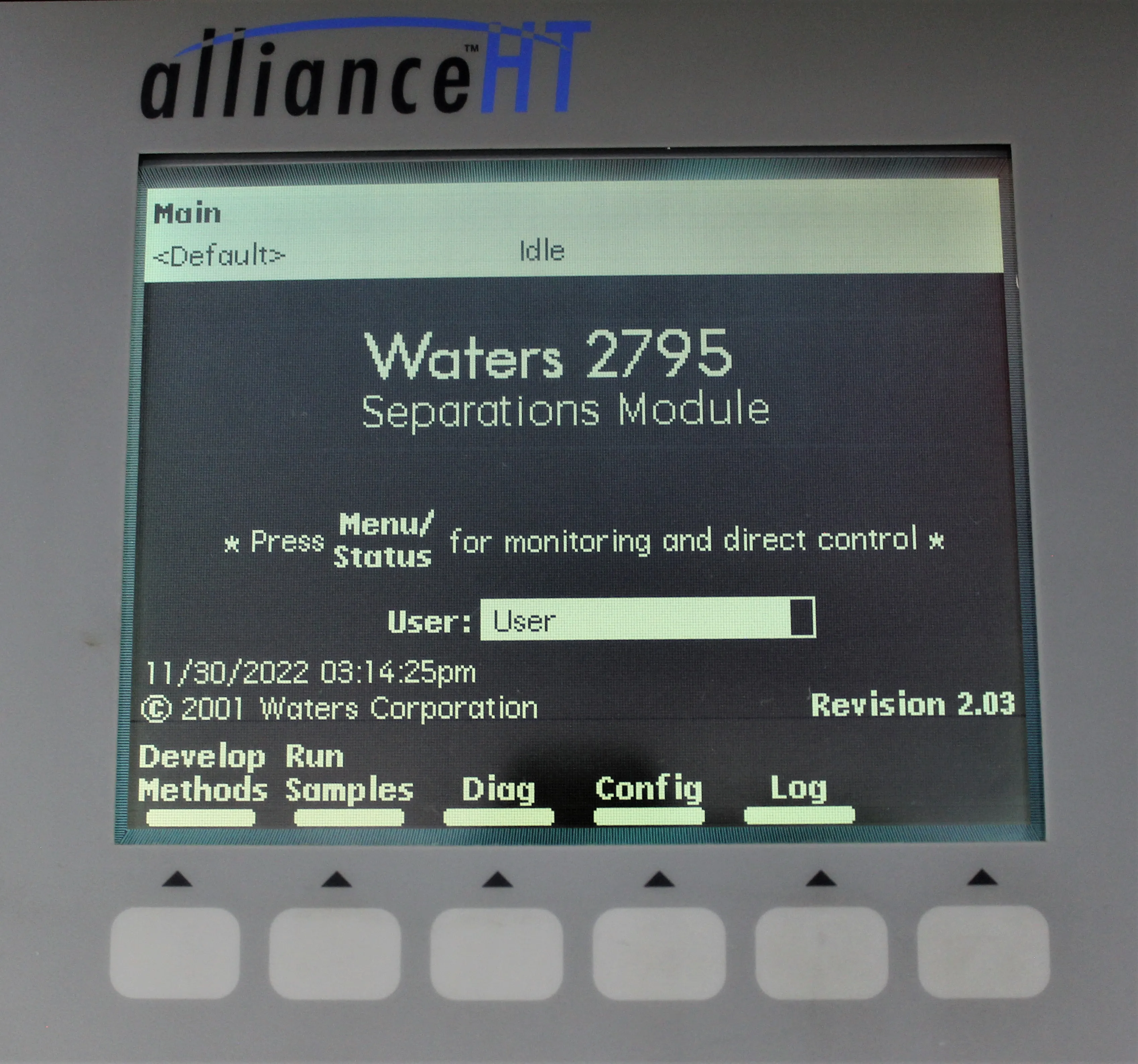 Waters Alliance HT  2795 XE Separations Module