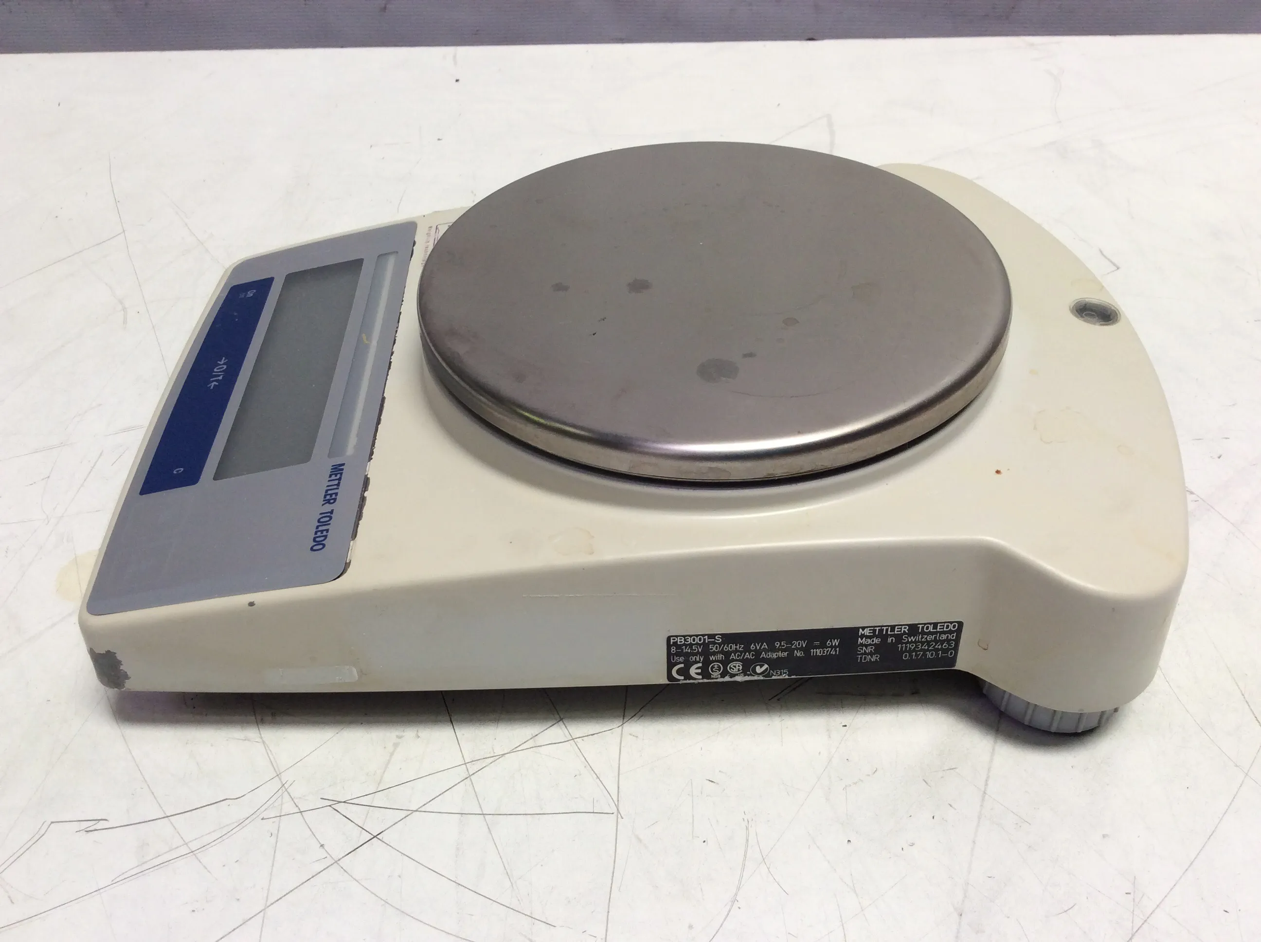 Mettler Toledo PB3001-S Digital Laboratory Precision Balance/Scale