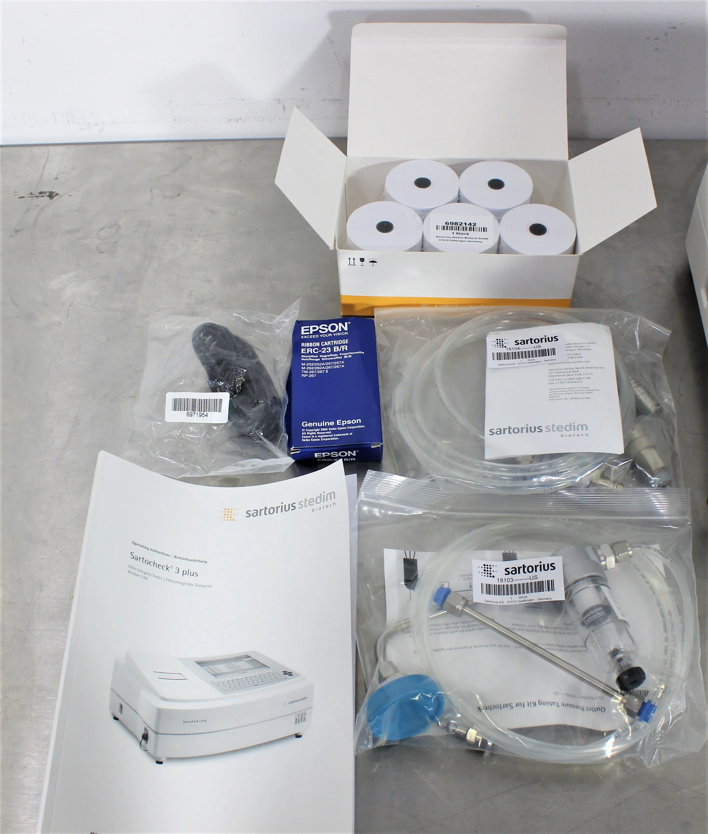 Sartorius Integrity Tester 16290 Sartocheck 3 Plus Used Class 3 - Service