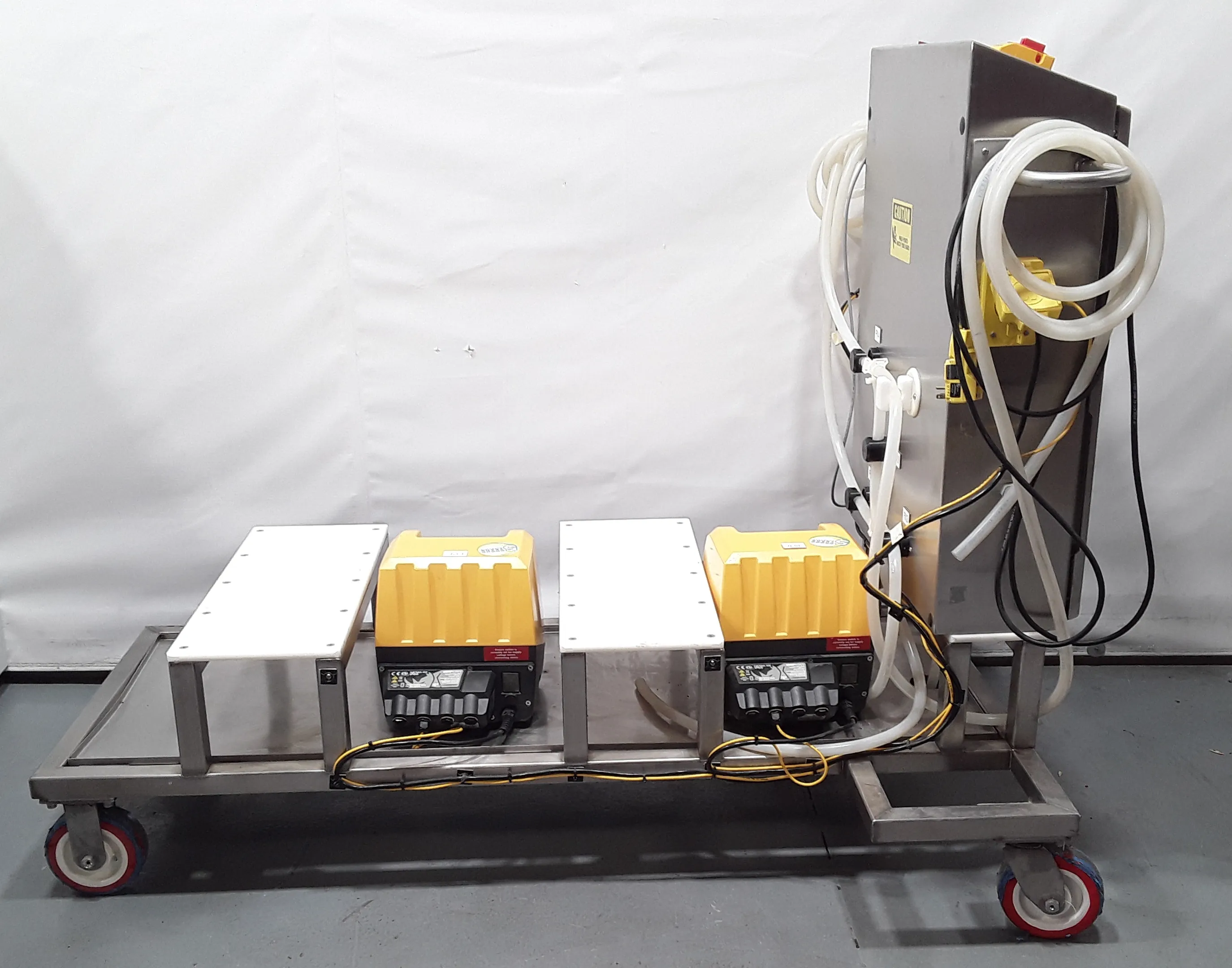 Gen-Probe Custom Fill Process Skid with Watson Marlow 621 DI-R Pump