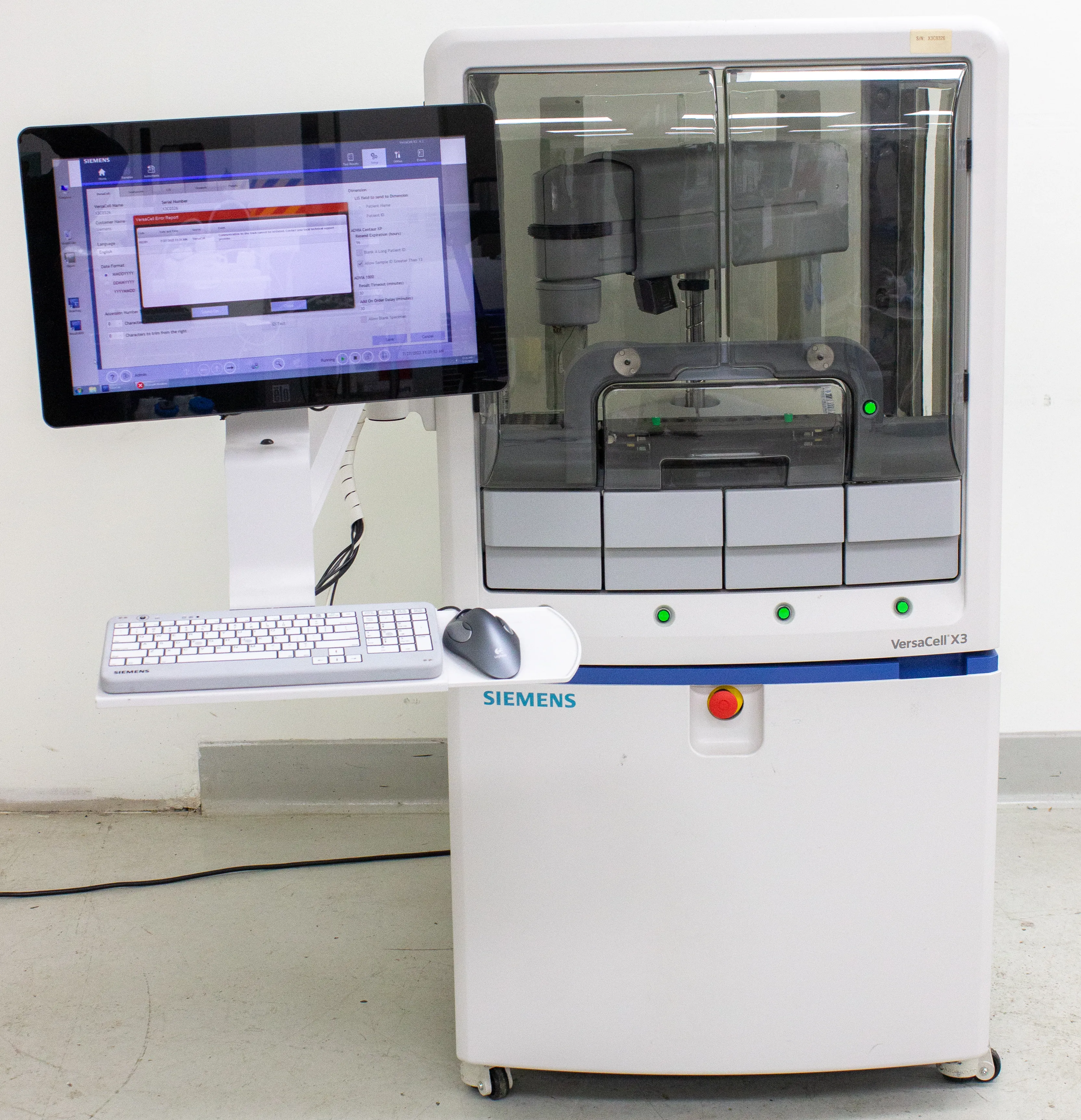 Siemens VersaCell X3 Immunoassay Analyzer - Needs Repairs - Lab Equipment