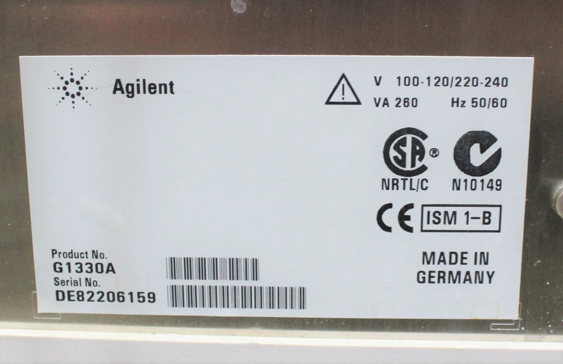 Used Agilent 1100 Series HPLC System