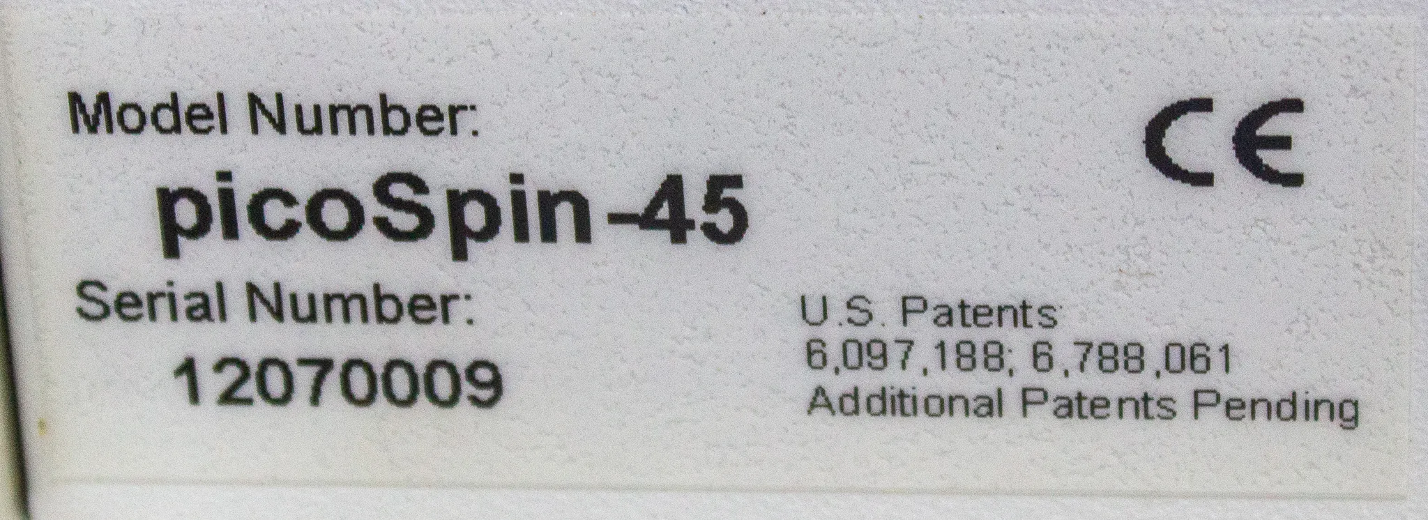 Cole Parmer PicoSpin-45 Benchtop 45 MHz NMR Spectrometer