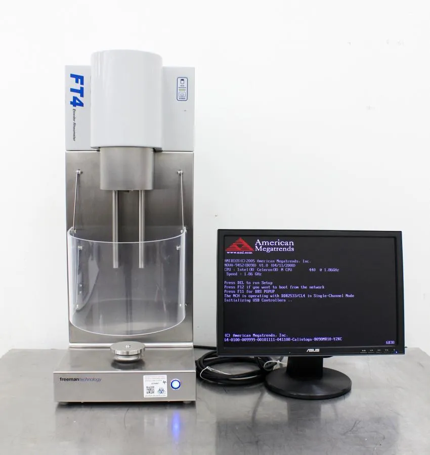 Freeman Technology  Powder Flow Testing FT4 Powder Rheometer