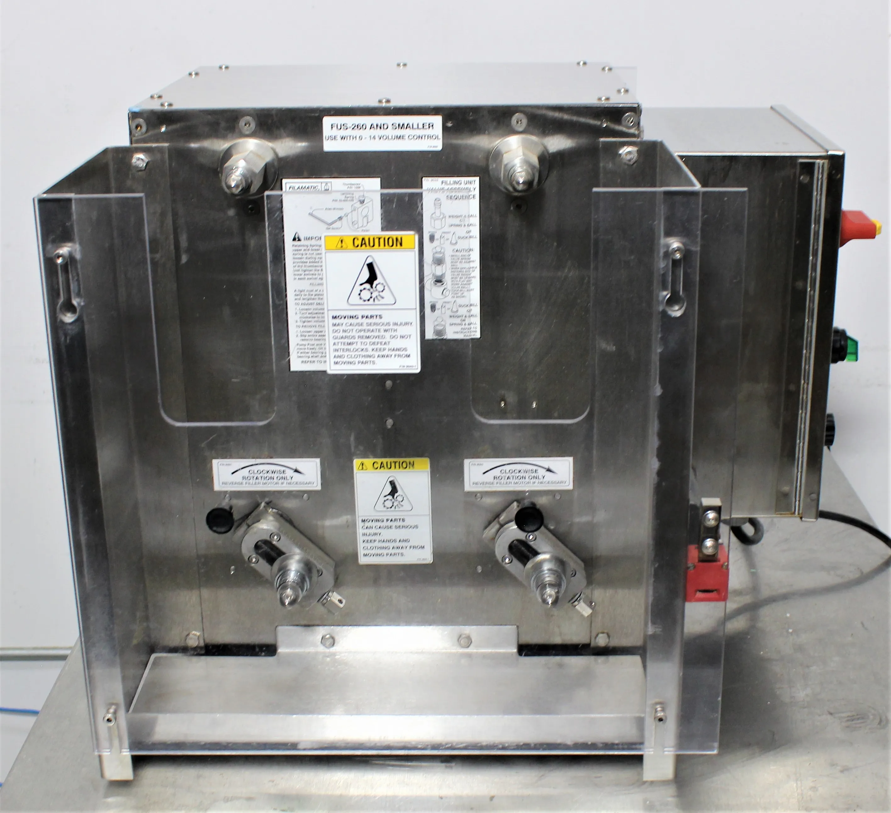 Filamatic DAB-8-4 Heavy-Duty Semi-Automatic Liquid Filling System