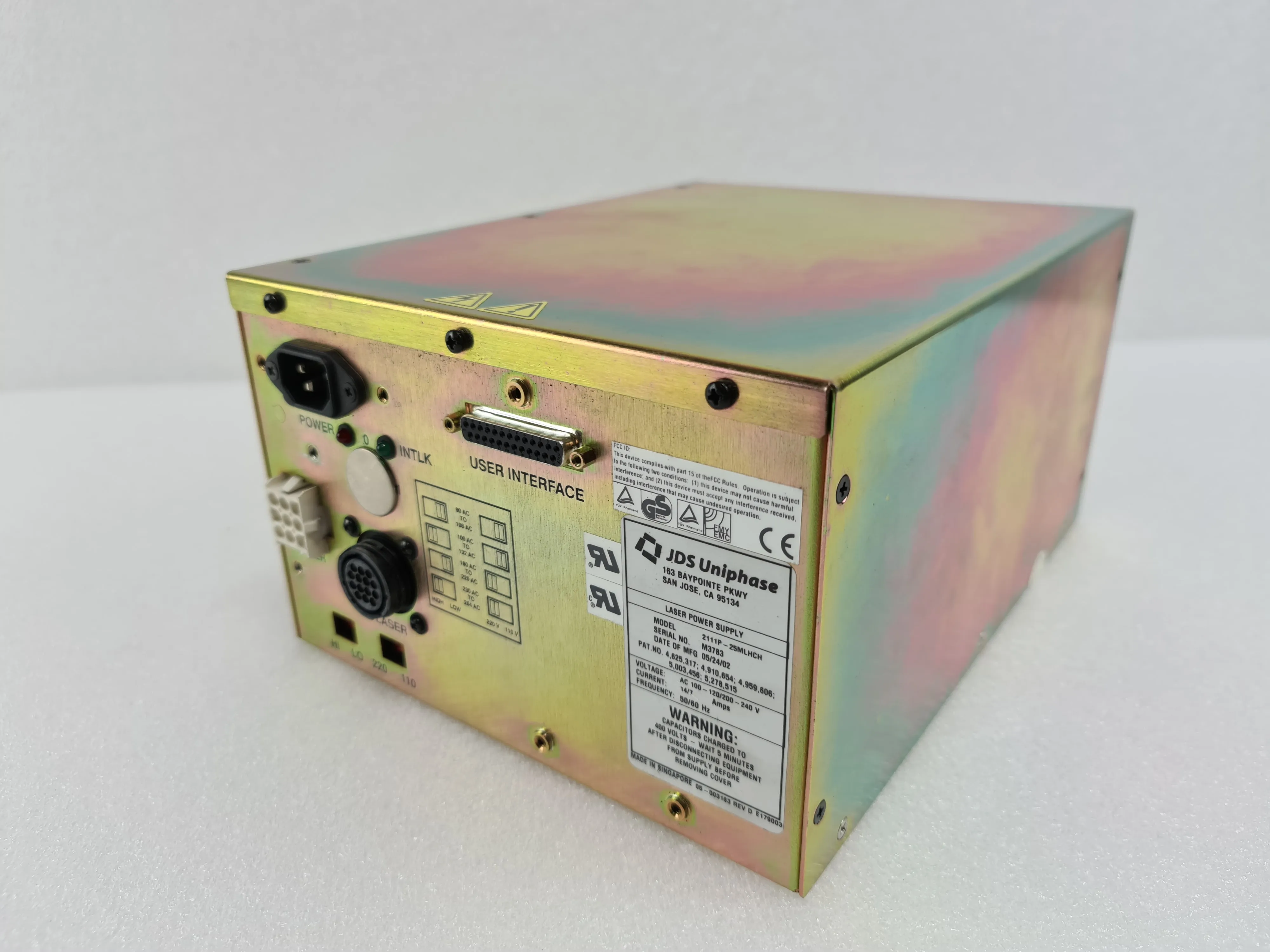 JDSU Laser Power Supply