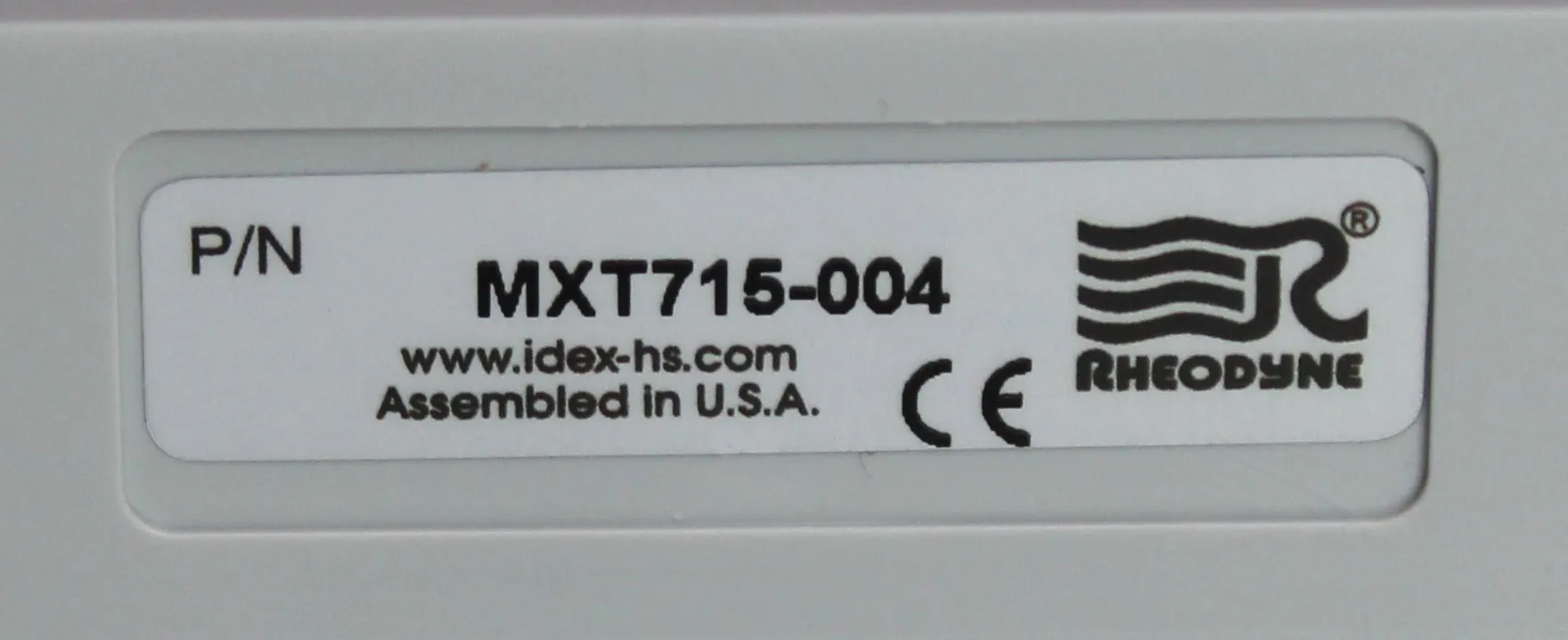 Rheodyne MXT715-004 MX Series II Switching Valve