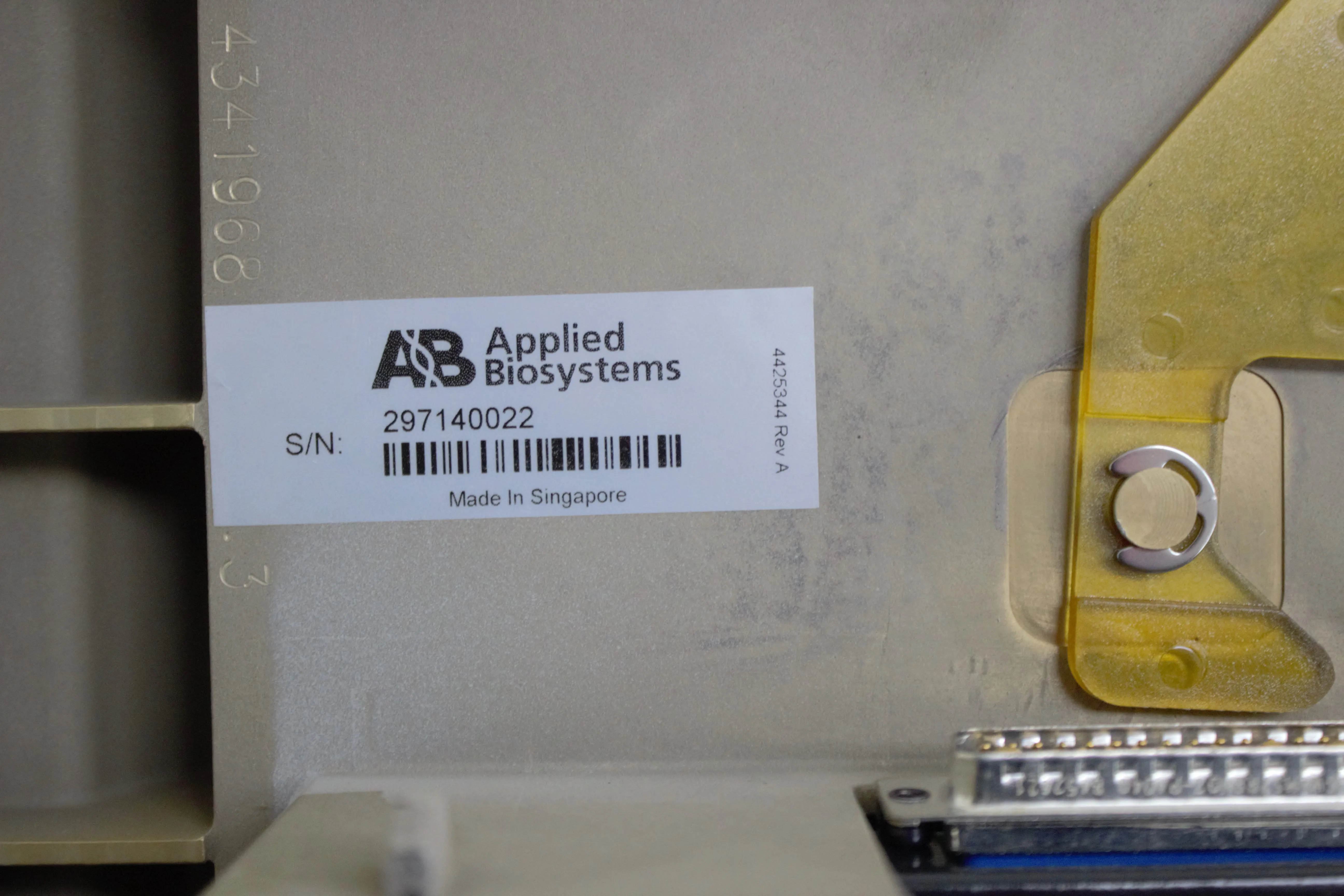 Applied Biosystems 4425757 Dual Flat Block Sample Module for GeneAmp PCR System 9700