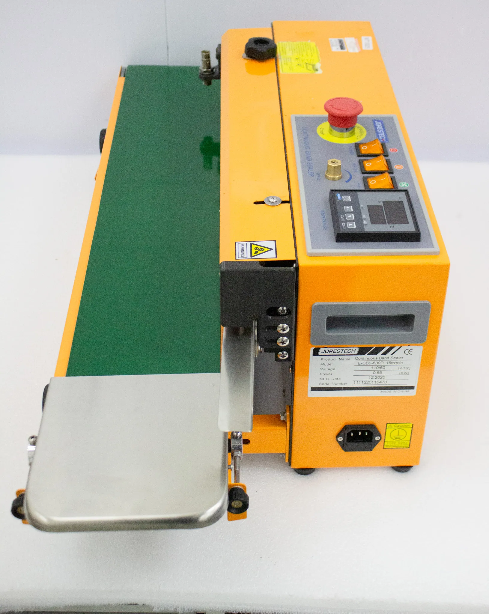 Jorestech Continuous Band Sealer Model CBS-630