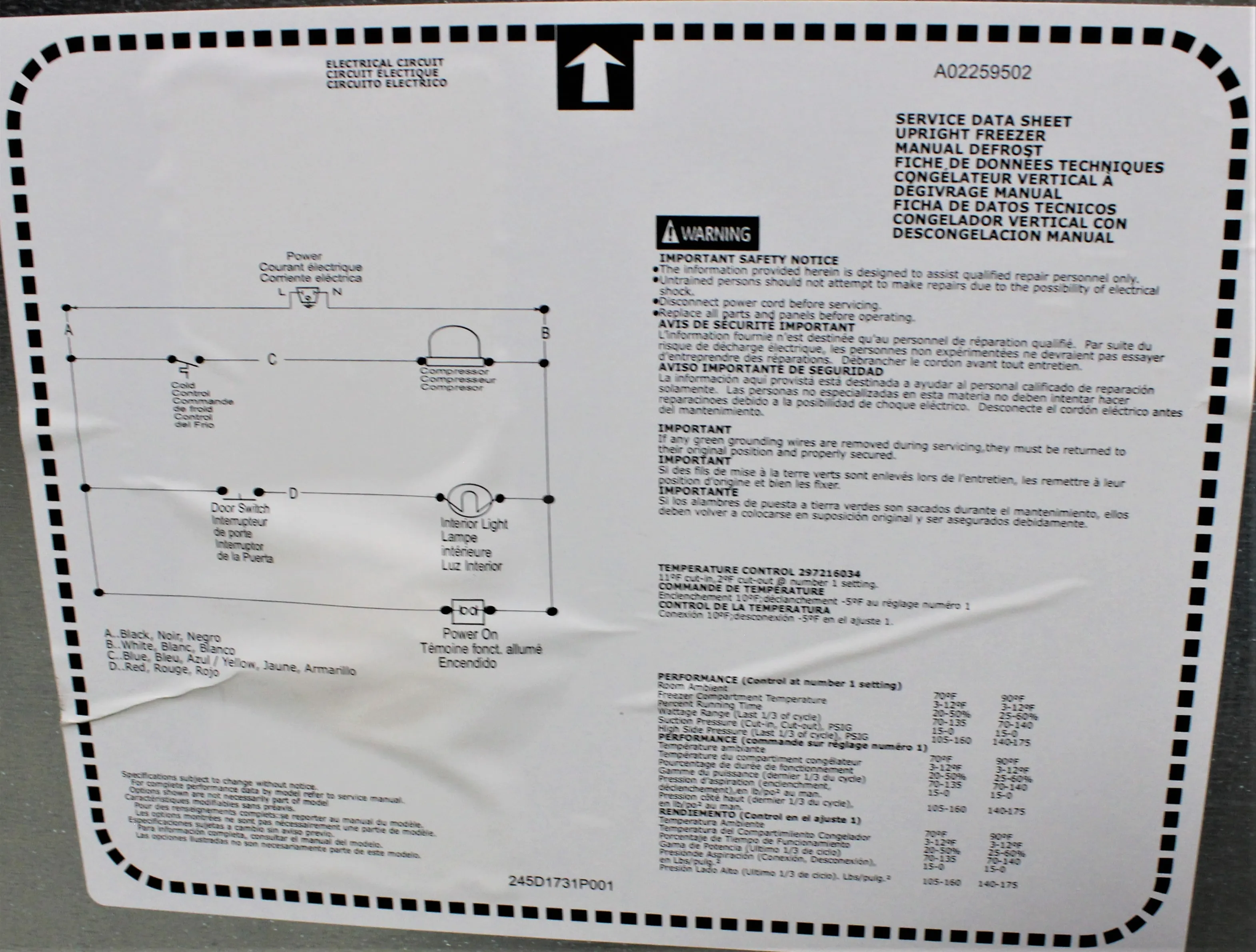 Thermo Scientific 20LFEETSA Laboratory Freezer - 20.9 Cubic Feet