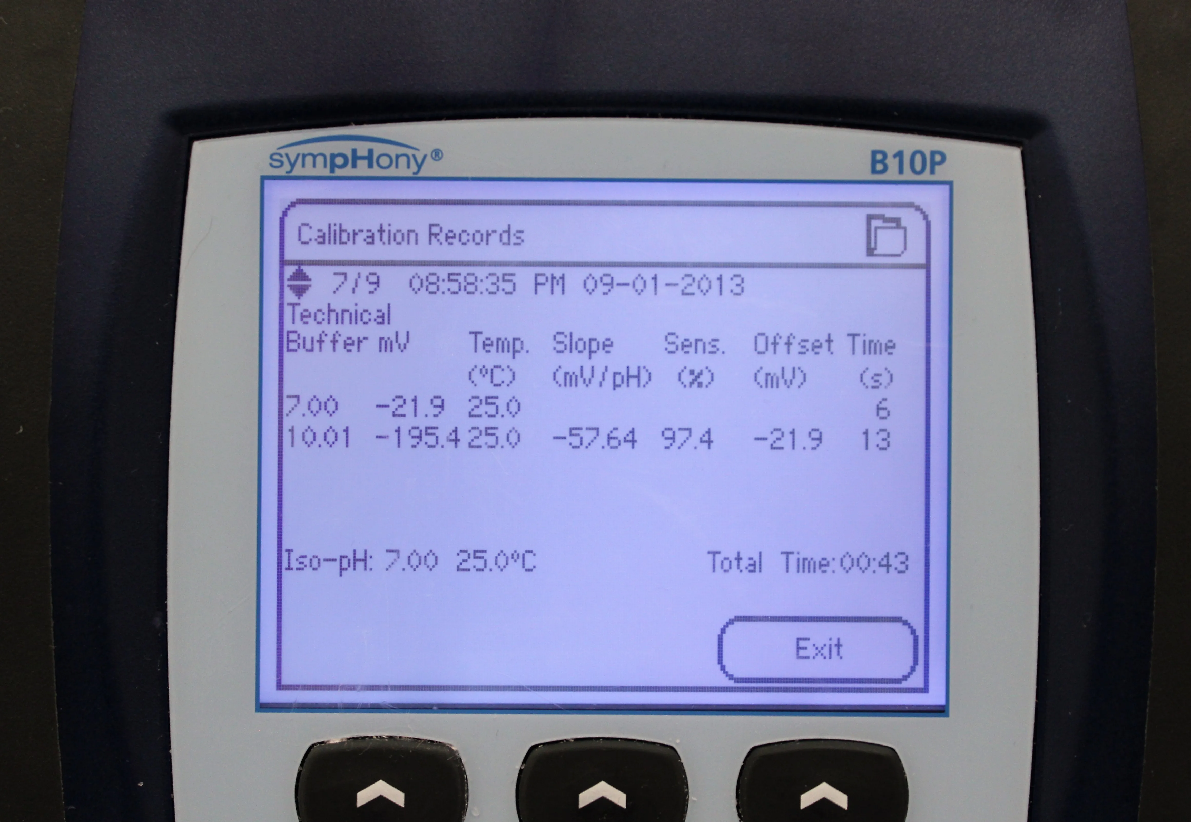 VWR SympHony B10P pH Meter with pH Probe