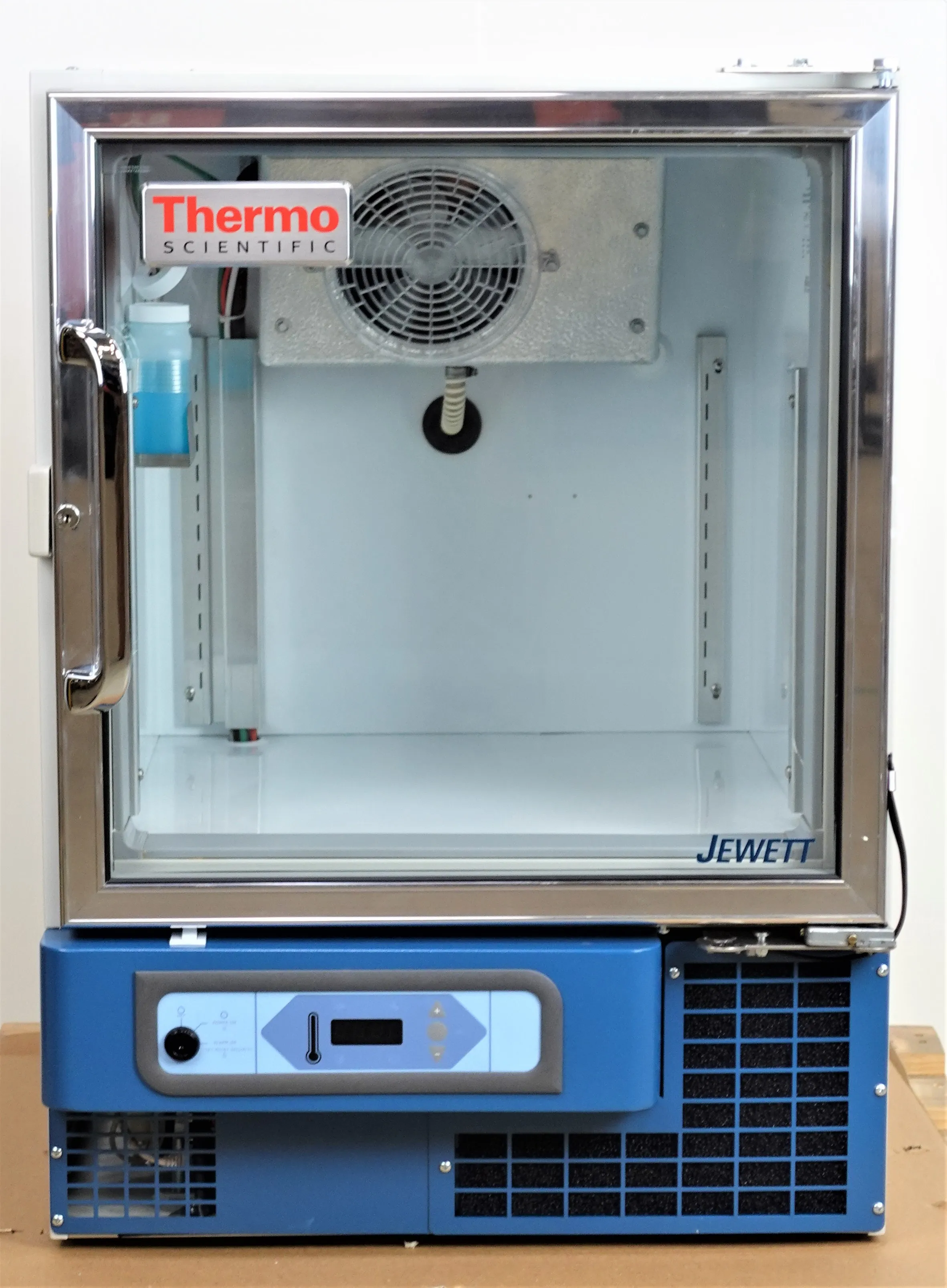 Thermo Jewett Lab Refrigerator JRG404W Undercounter with Glass Door