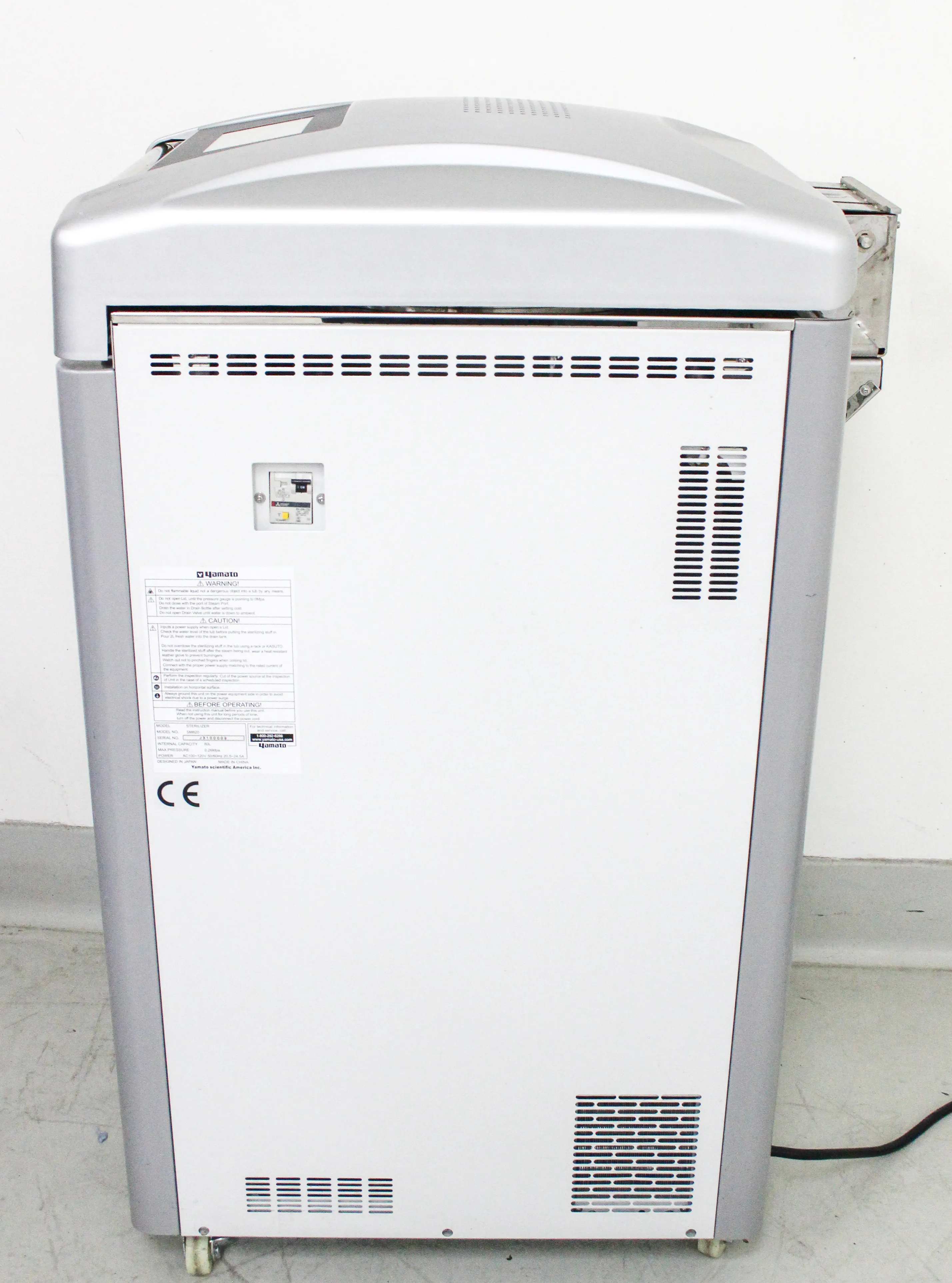 Yamato SM820 Large Capacity 80L Autoclave - Used