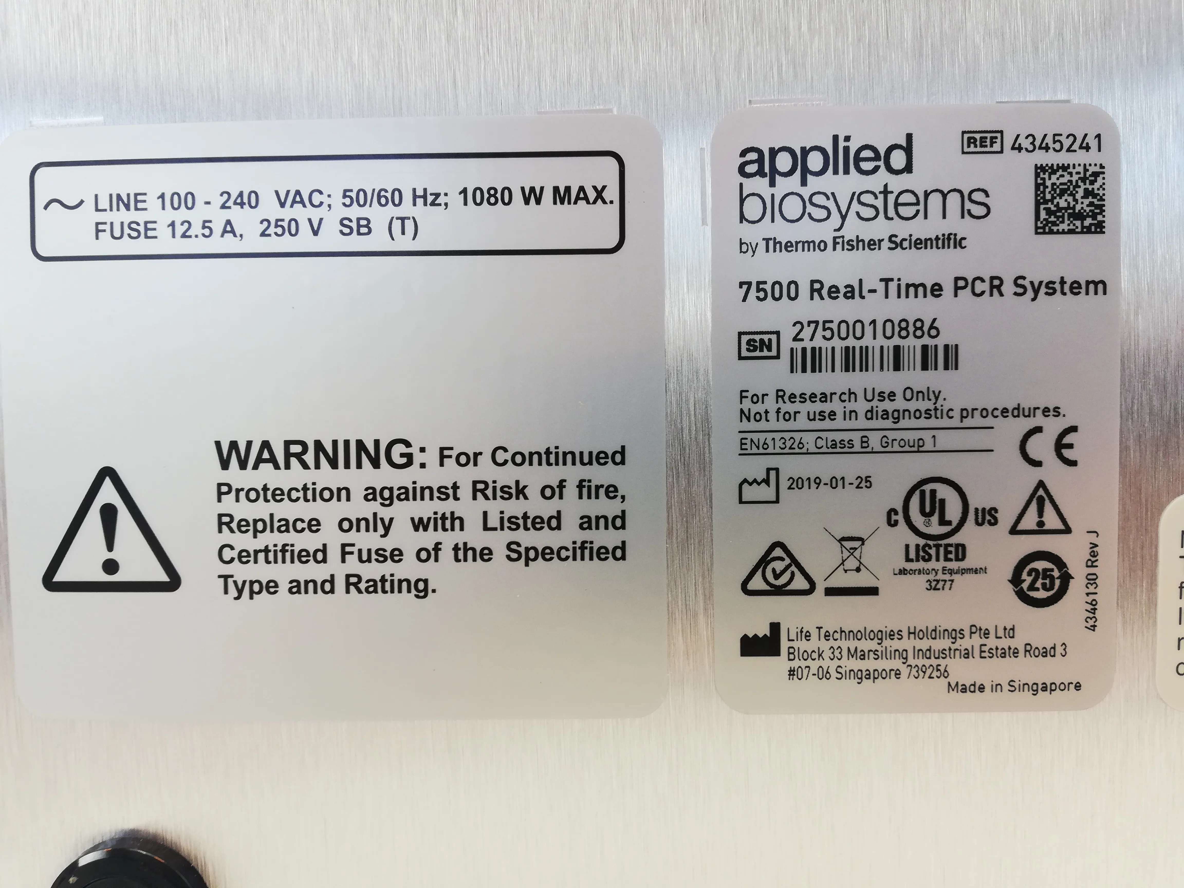 Applied Biosystems 7500 Real-Time PCR System