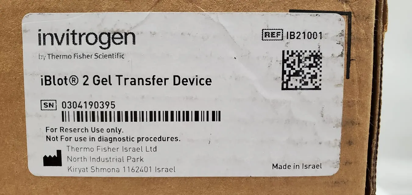 Invitrogen iBlot 2 Gel Transfer Device IB21001