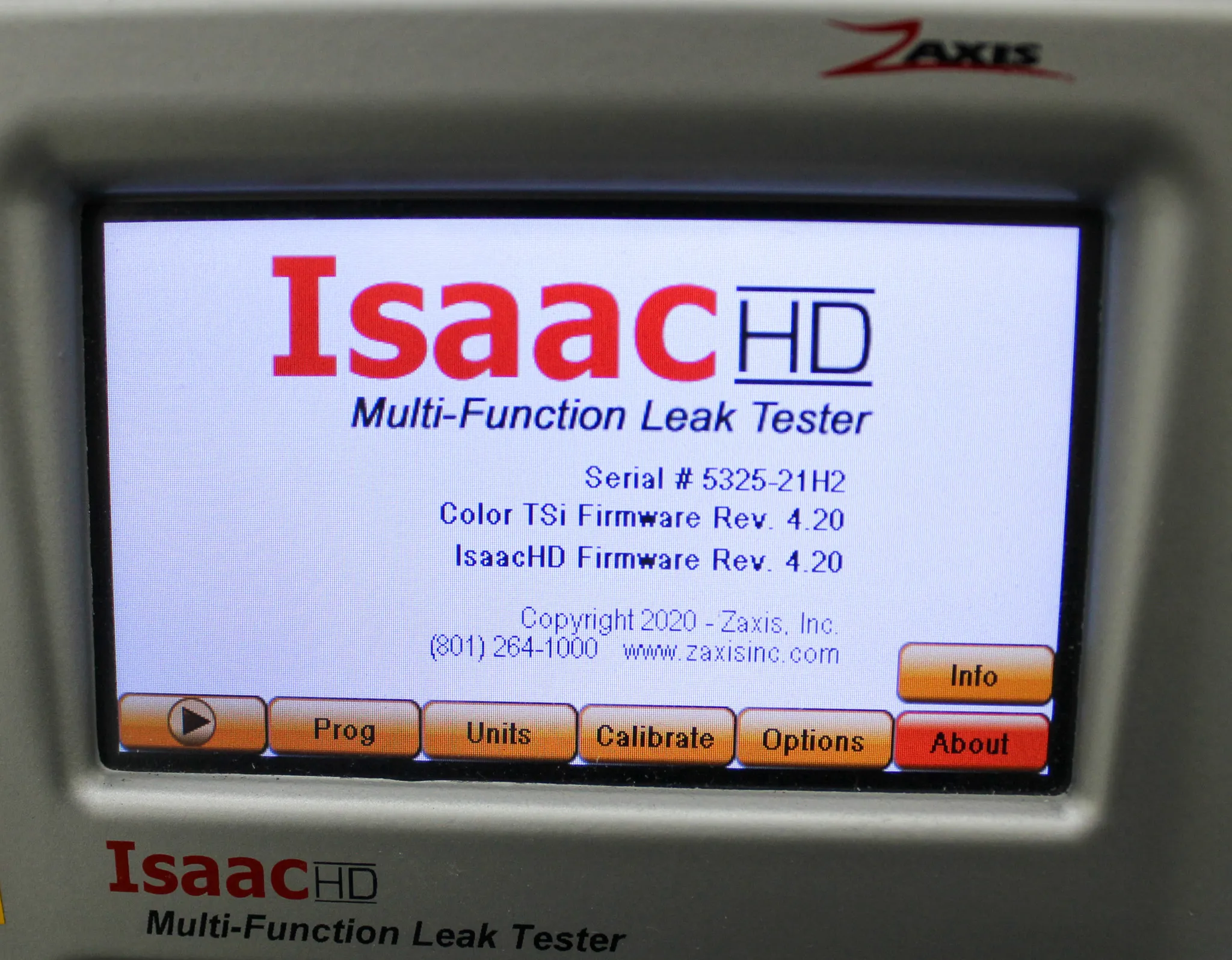 Zaxis Issac-HD-PD Multi-Function Leak Tester