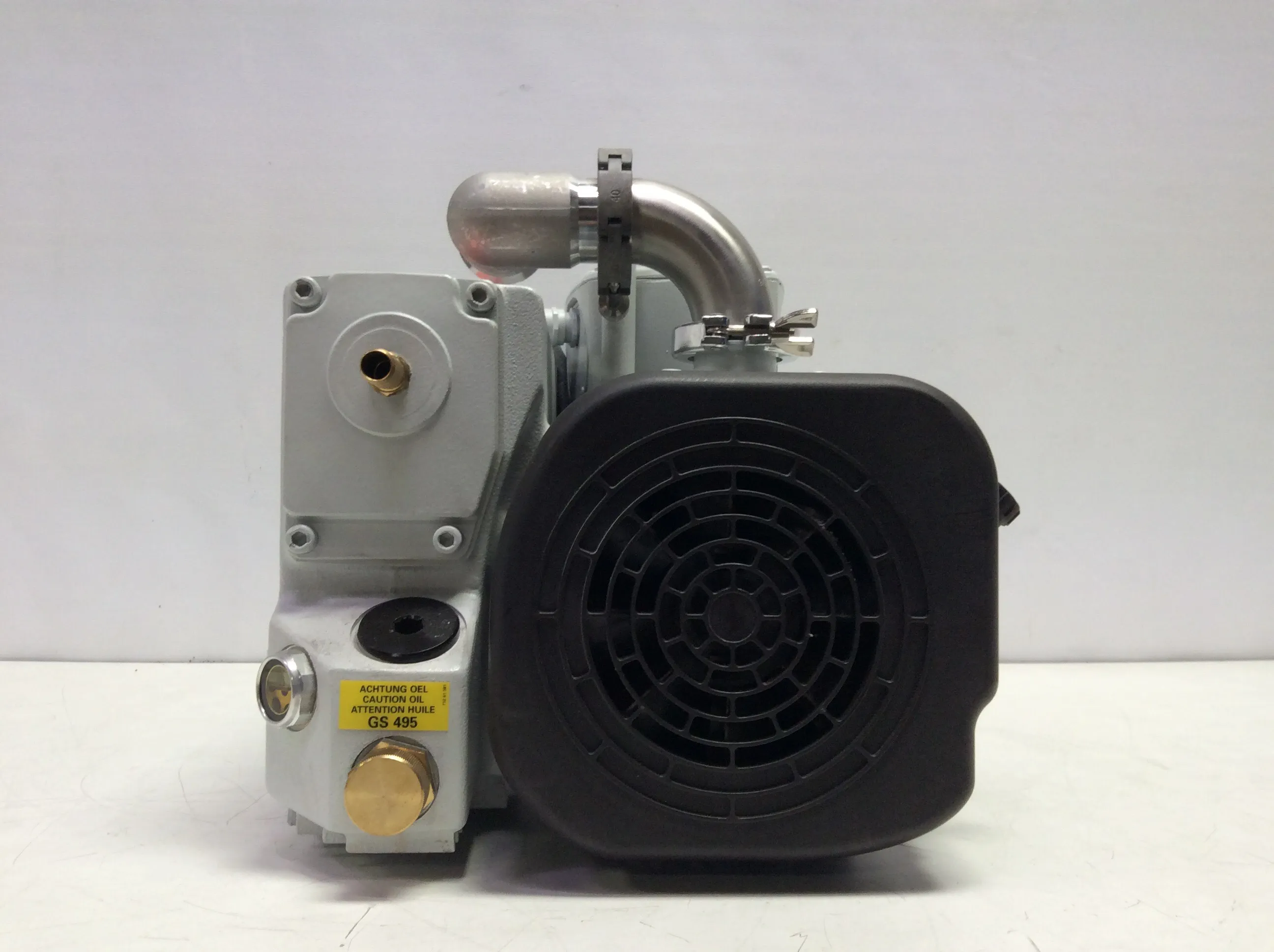 Used Sogevac SV65 BI FC Vacuum Pump with 1.1 Torr Ultimate Pressure - Working Condition