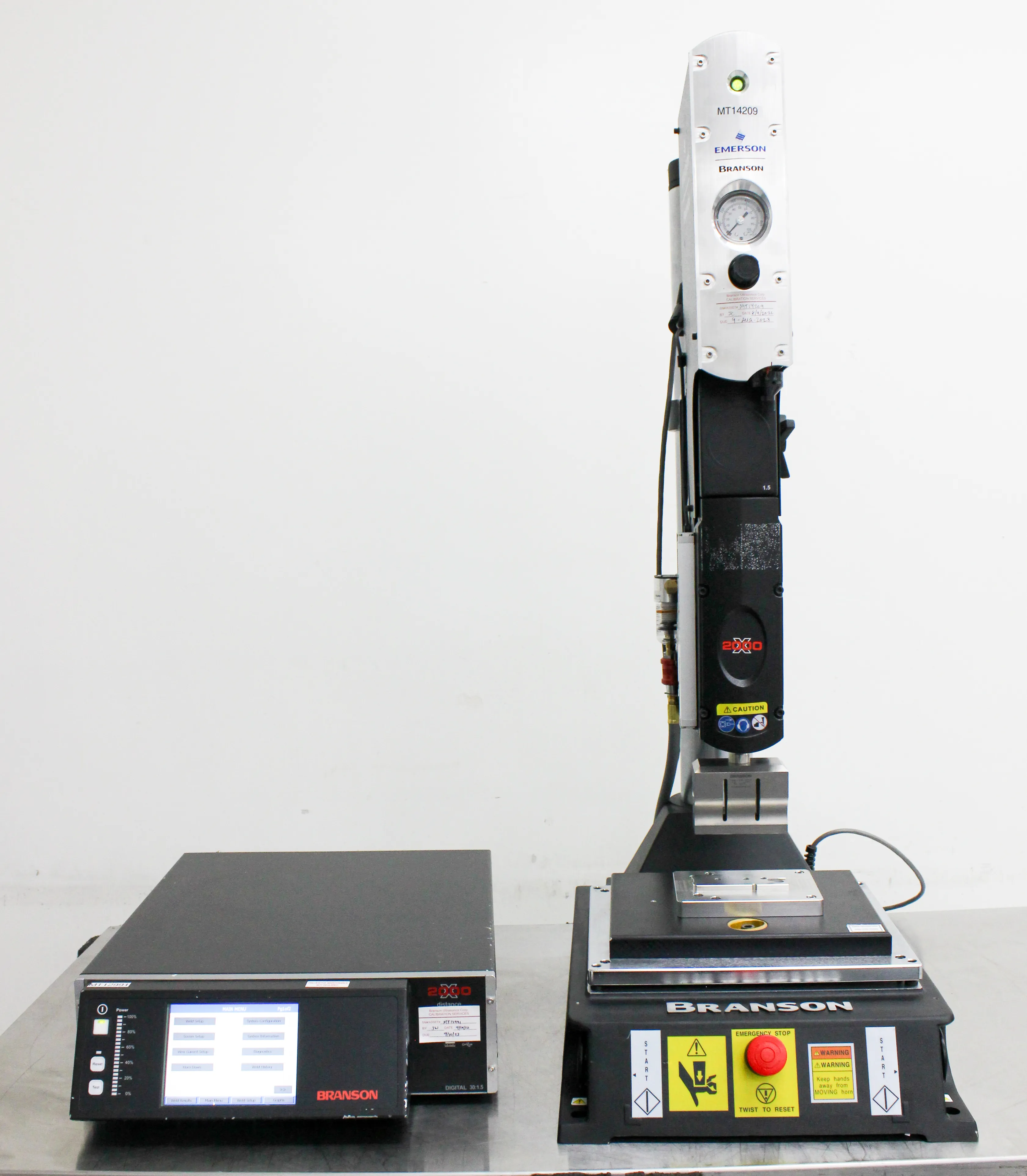 Branson 2000X Ultrasonic Welding System AED w/ 2000 XDT