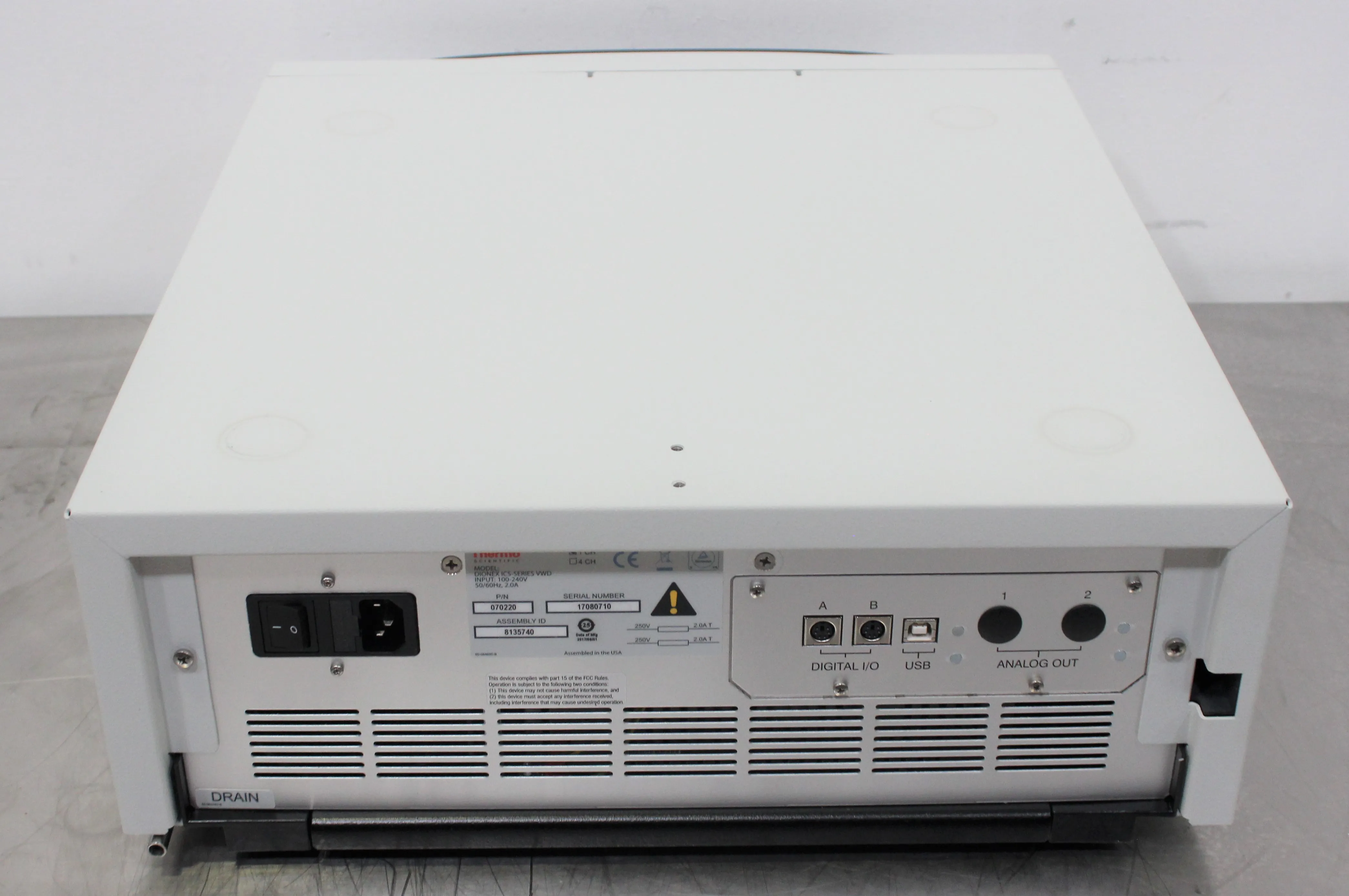 Thermo Scientific Dionex ICS-Series VWD Variable Wavelength Detector