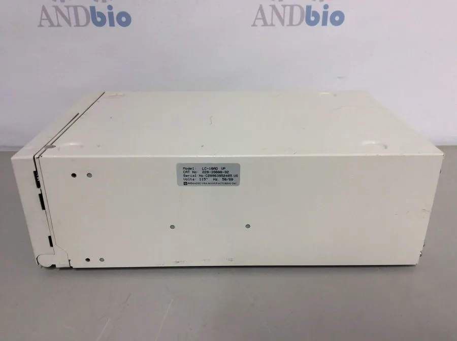 Shimadzu LC-10AD VP Liquid Chromatograph HPLC System