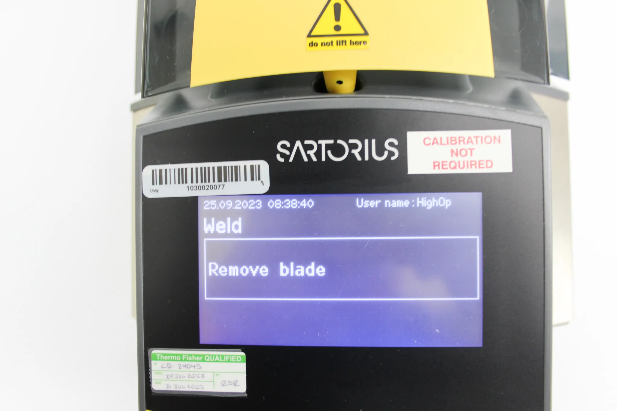 Sartorius BioWelder TC Sterile Tube Welding Device