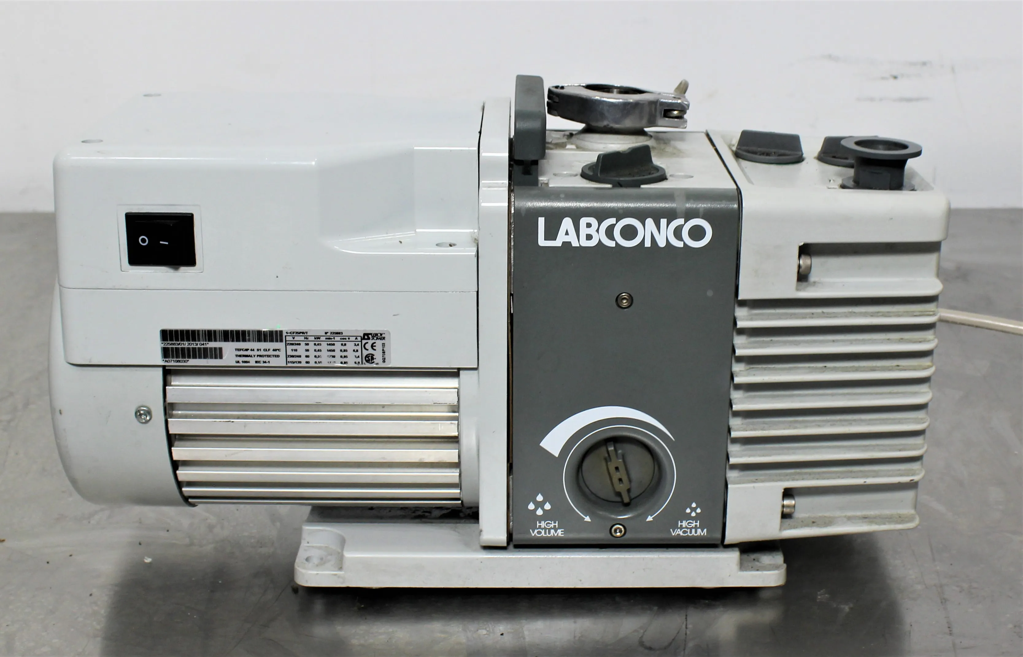 Labconco Rotary Vane Vacuum Pump 139463373