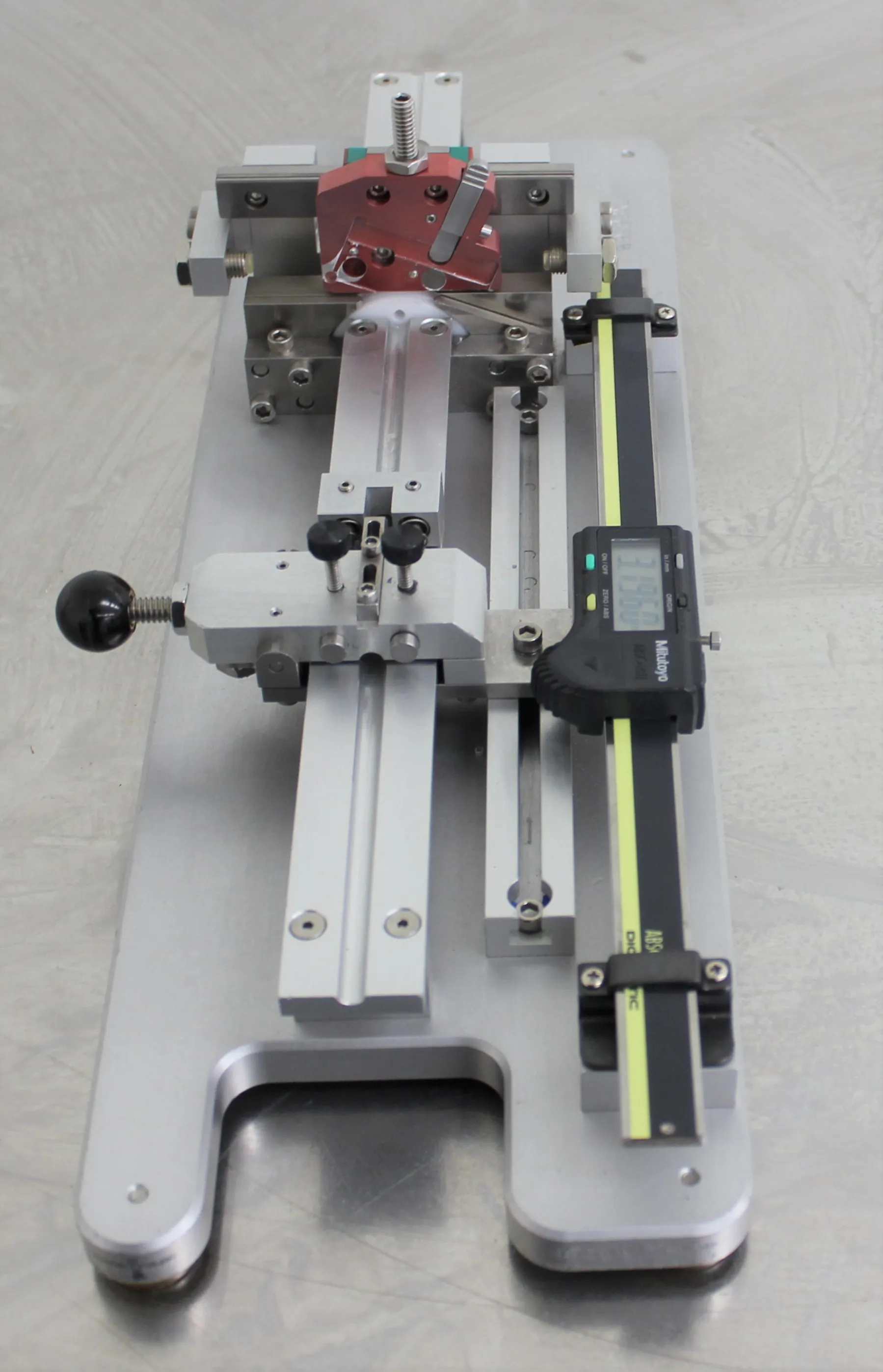 Mitutoyo 500 Absolute Scale Digital Caliper on Custom Base