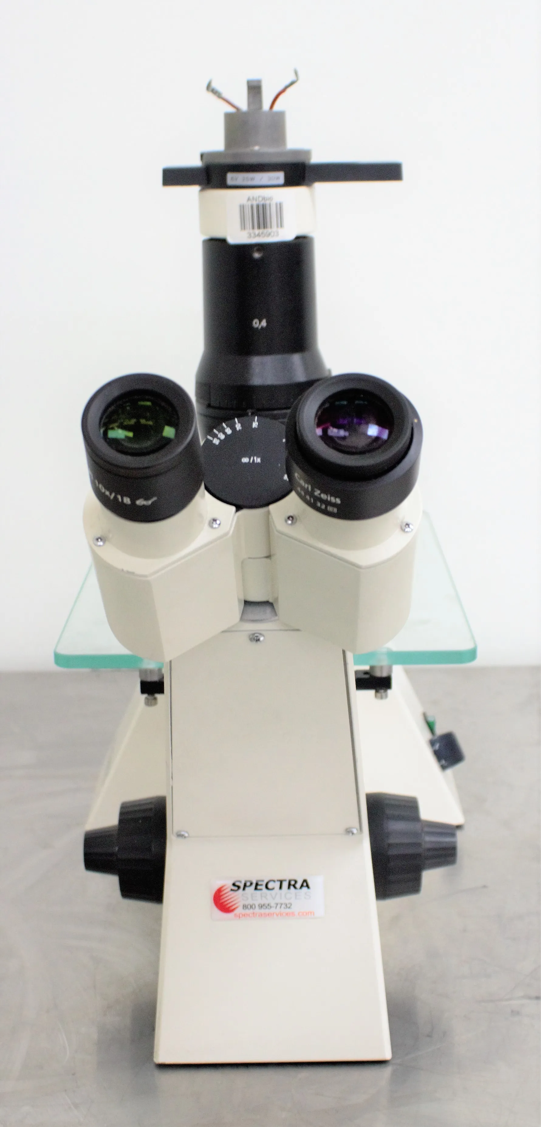 Zeiss Axiovert 25 CFL Inverted Fluorescence Microscope