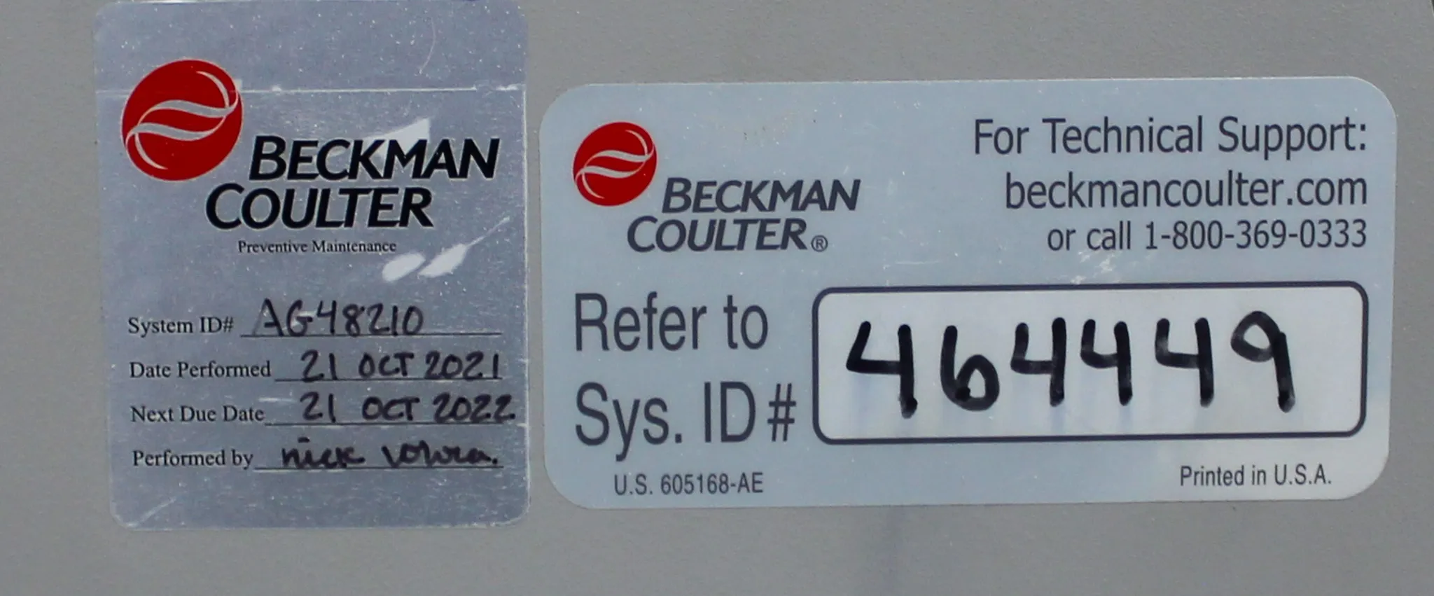 Beckman Coulter VI Cell XR Cell Viability Analyzer 383556