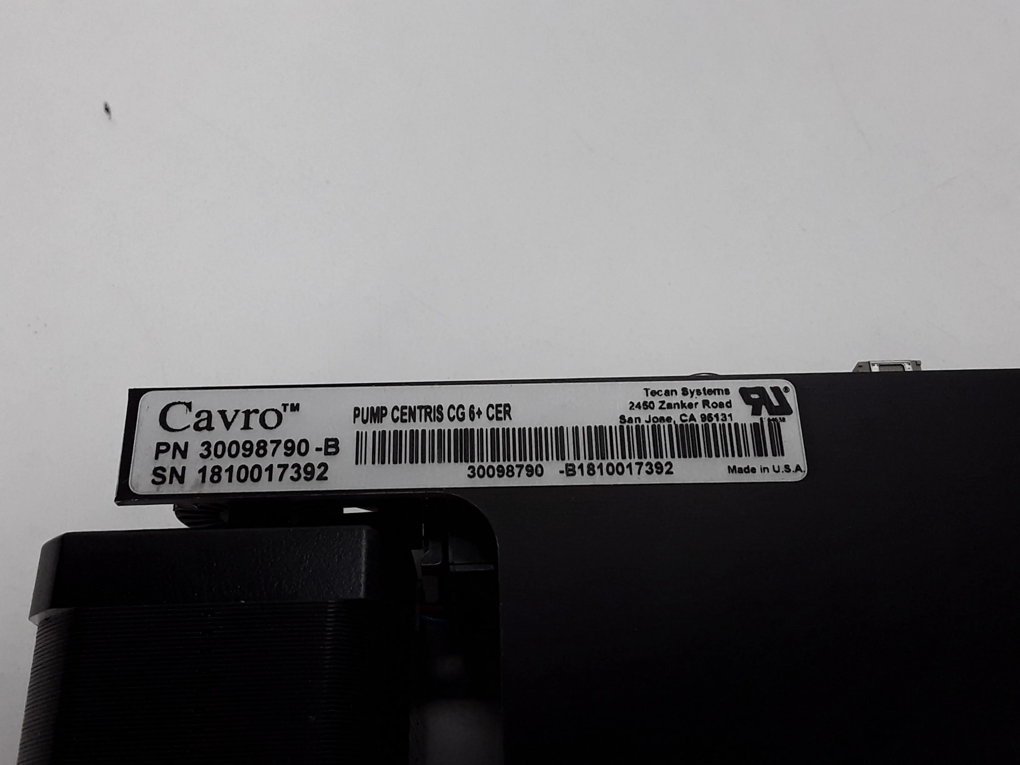 Cavro Pump Centris CG 30098790 Laboratory Equipment Used