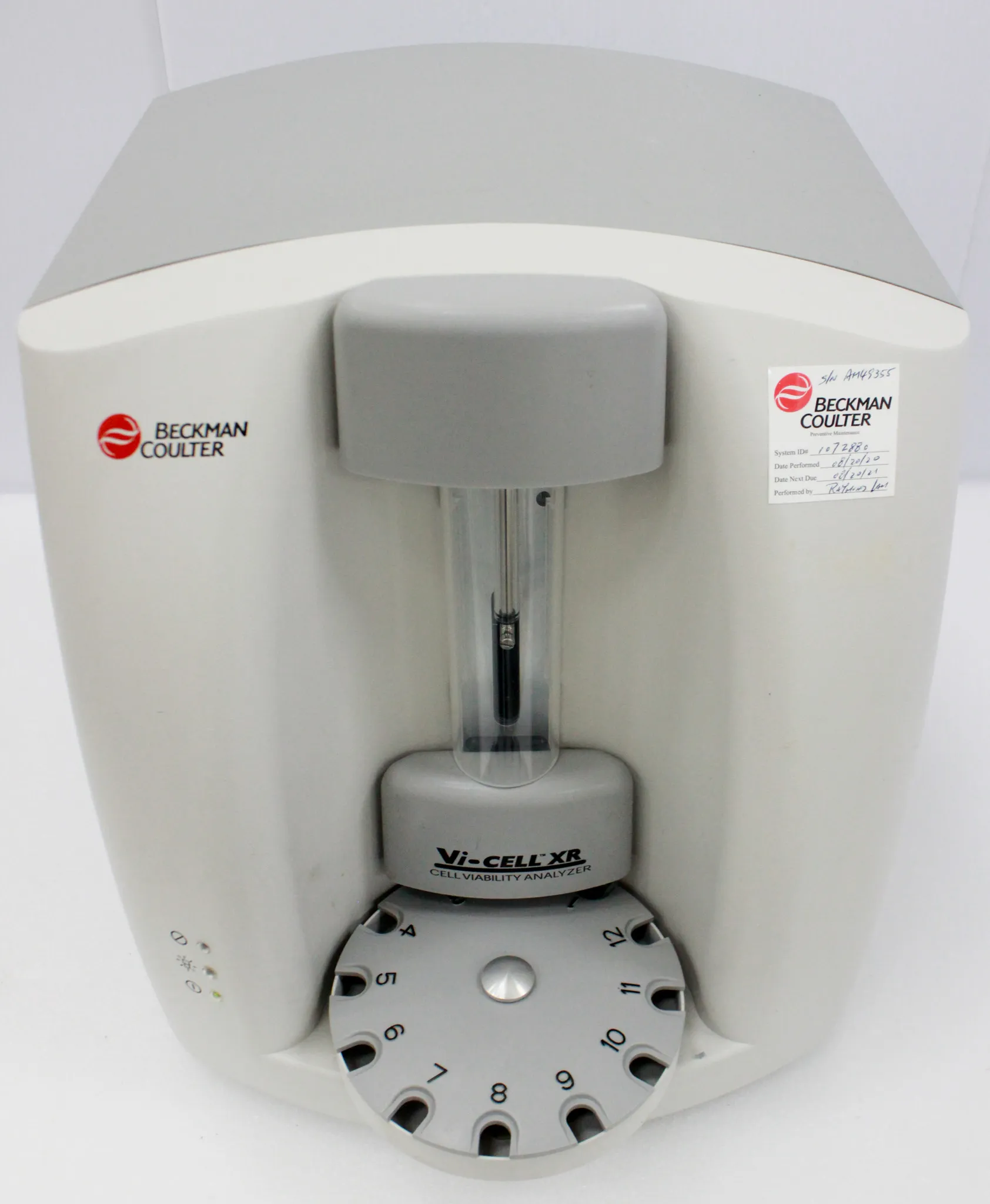 Beckman Coulter VI Cell XR Cell Viability Analyzer 30-Day Warranty