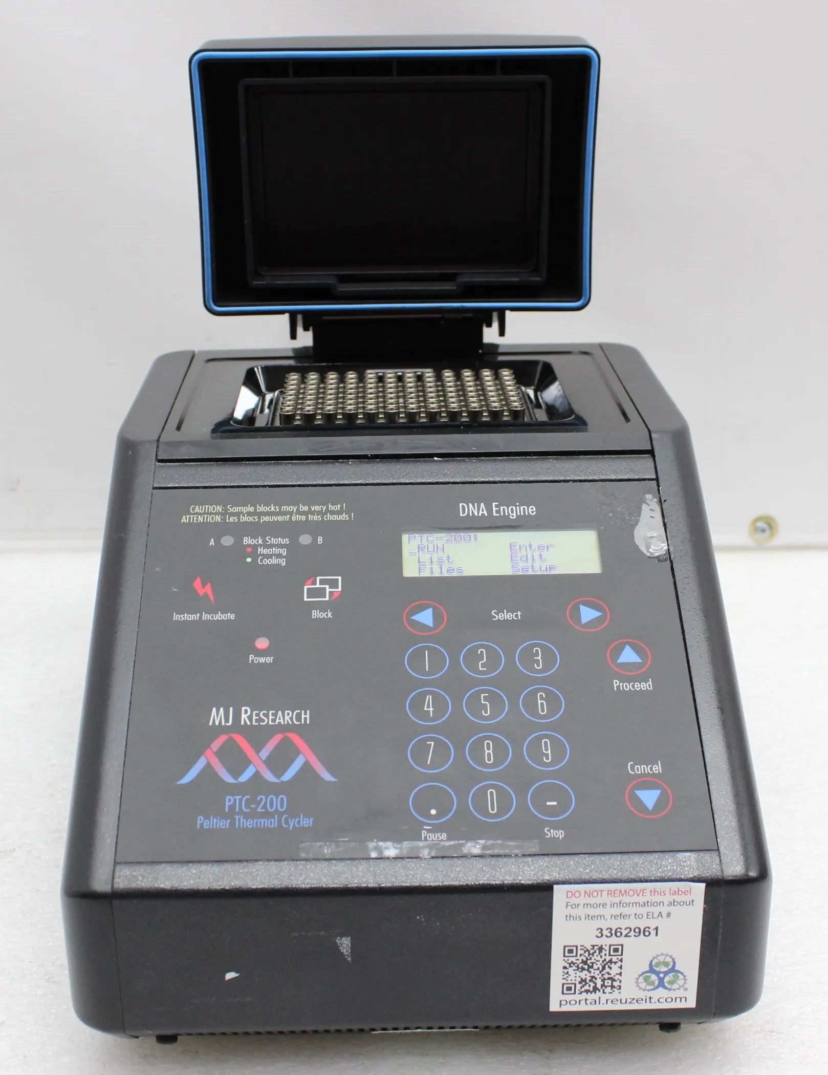 MJ Research Peltier Thermal Cycler