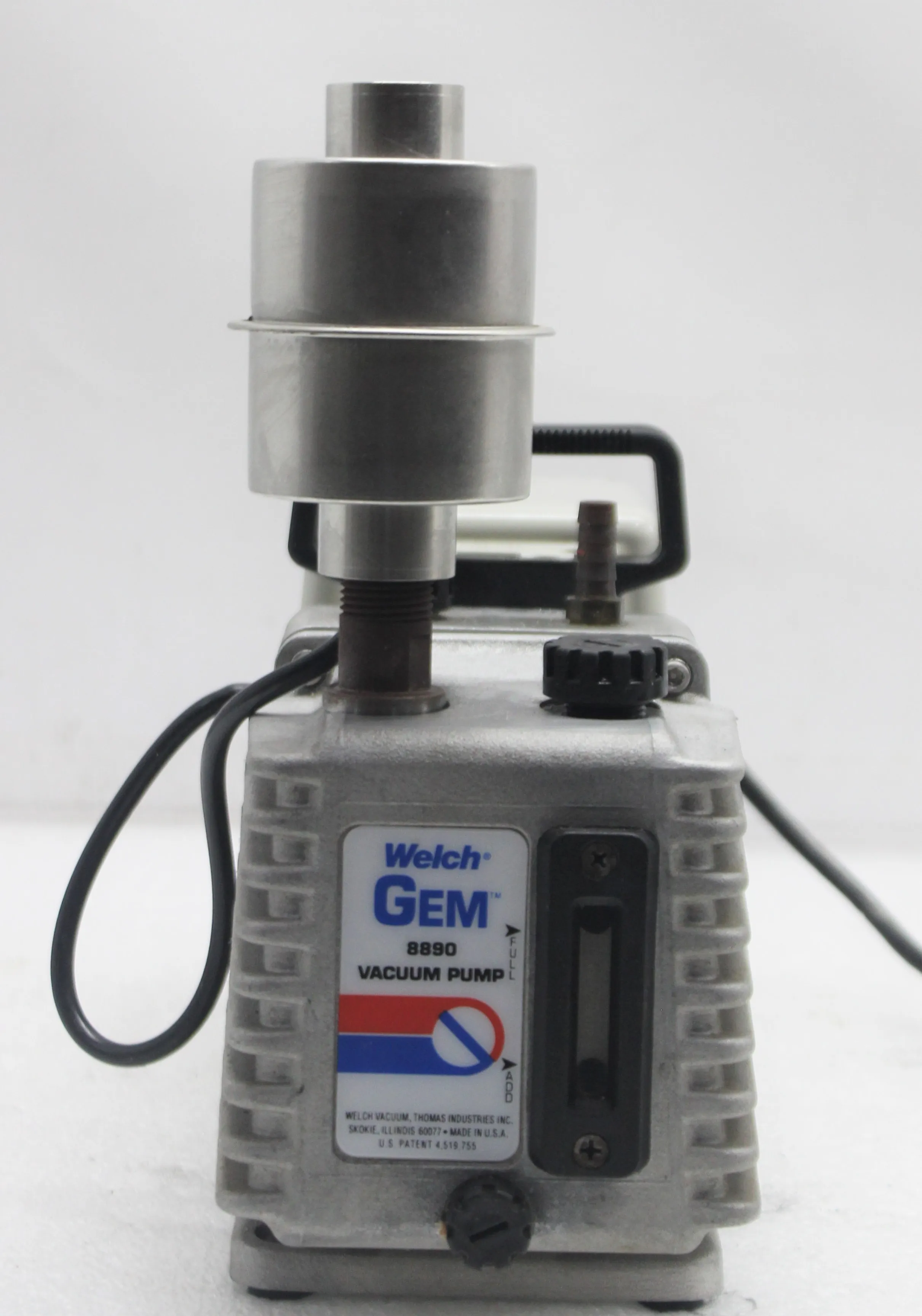 Welch 8890A GEM 1.0 Dual Stage Rotary Vane Mechanical Vacuum Pump 120V 60Hz US