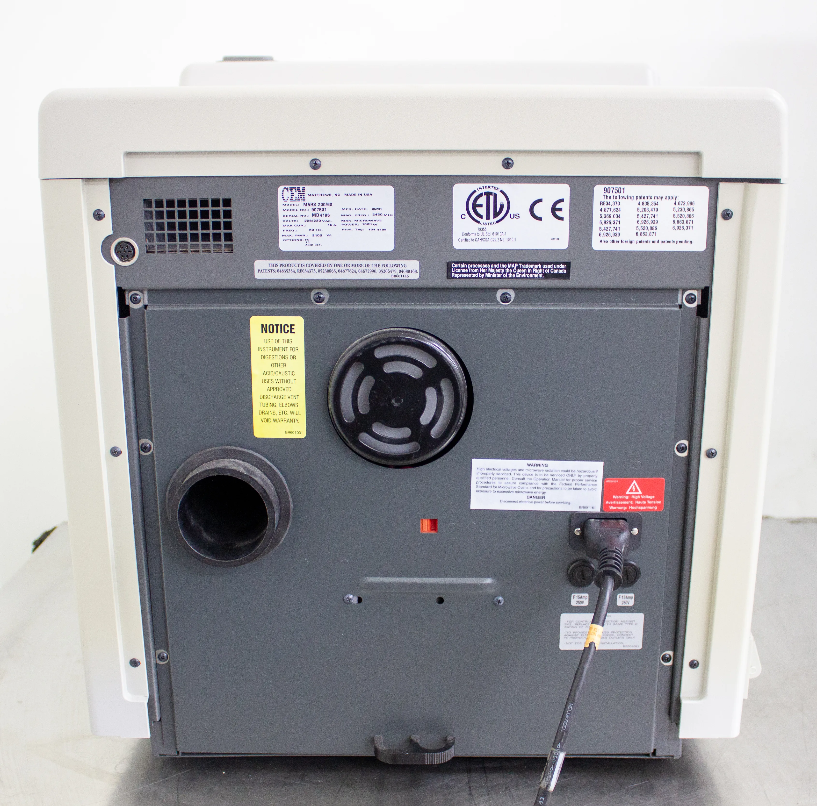 CEM Mars 230/60 Microwave Accelerated Reaction System