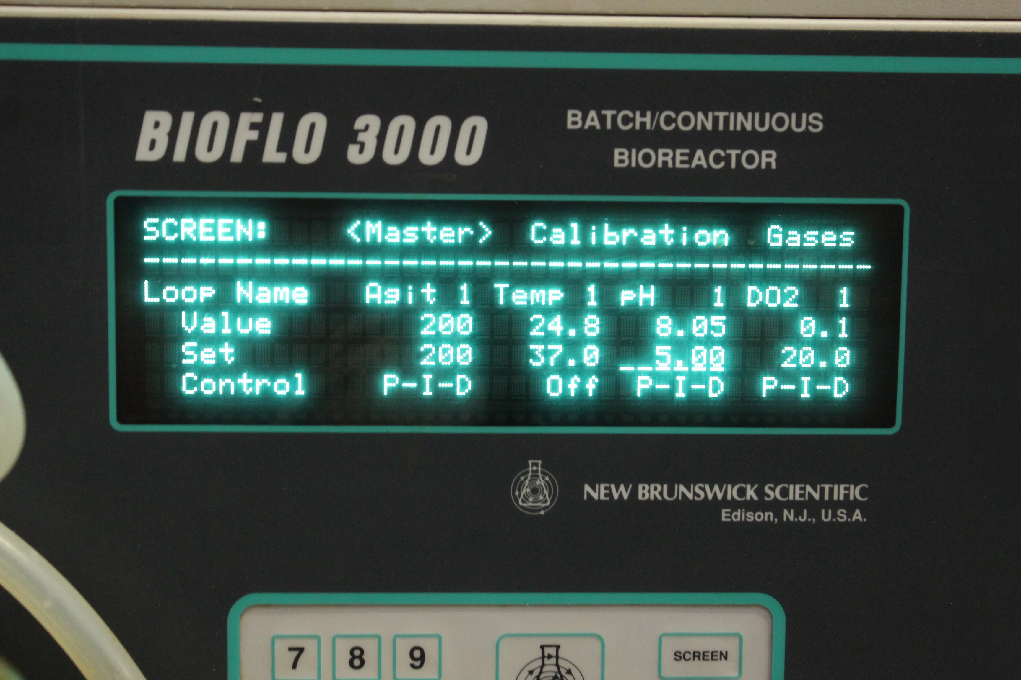 Used New Brunswick BioFlo 3000 Fermentor Bioprocessing System