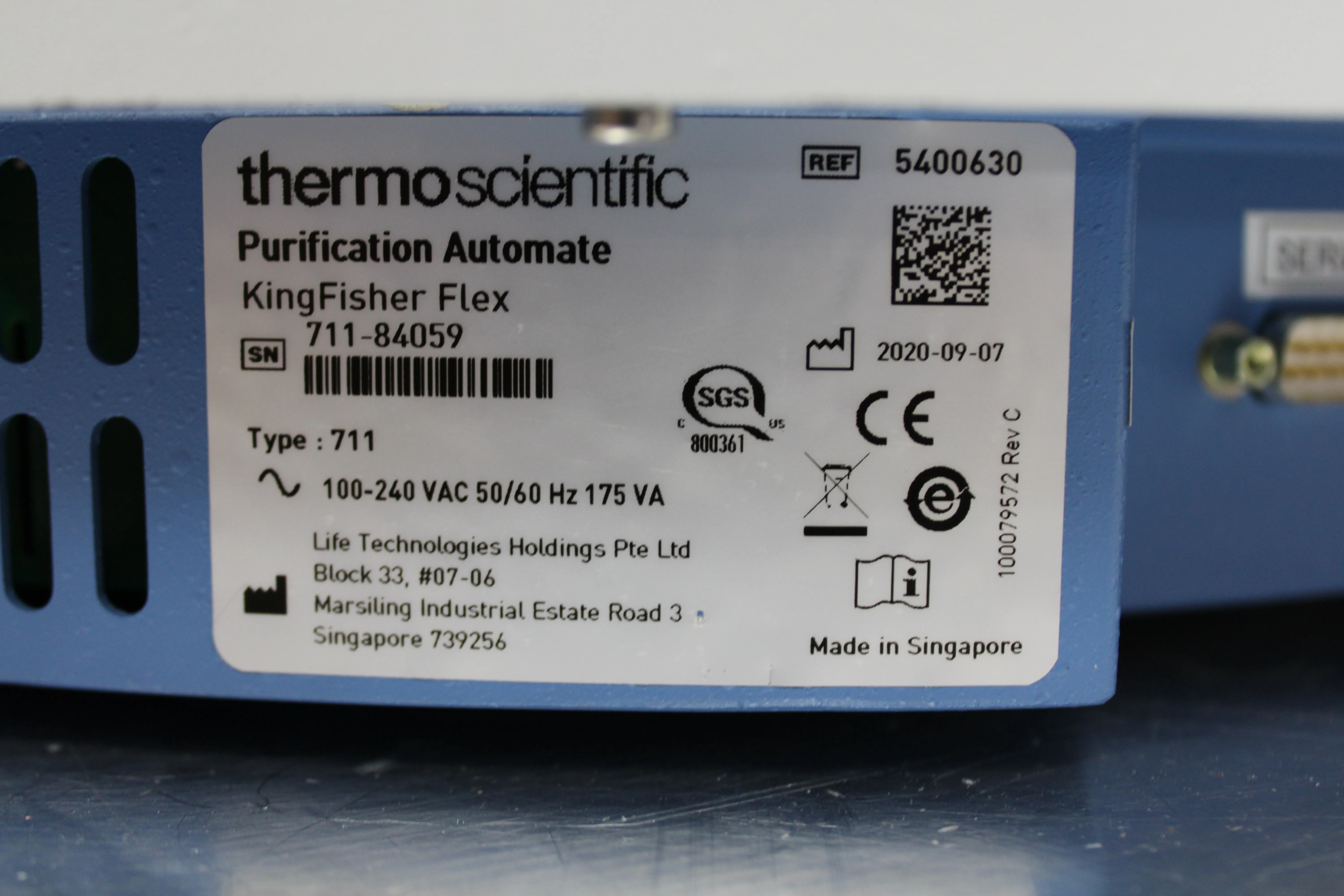 Thermo Scientific KingFisher Flex DNA Purification System, Model: 5400630