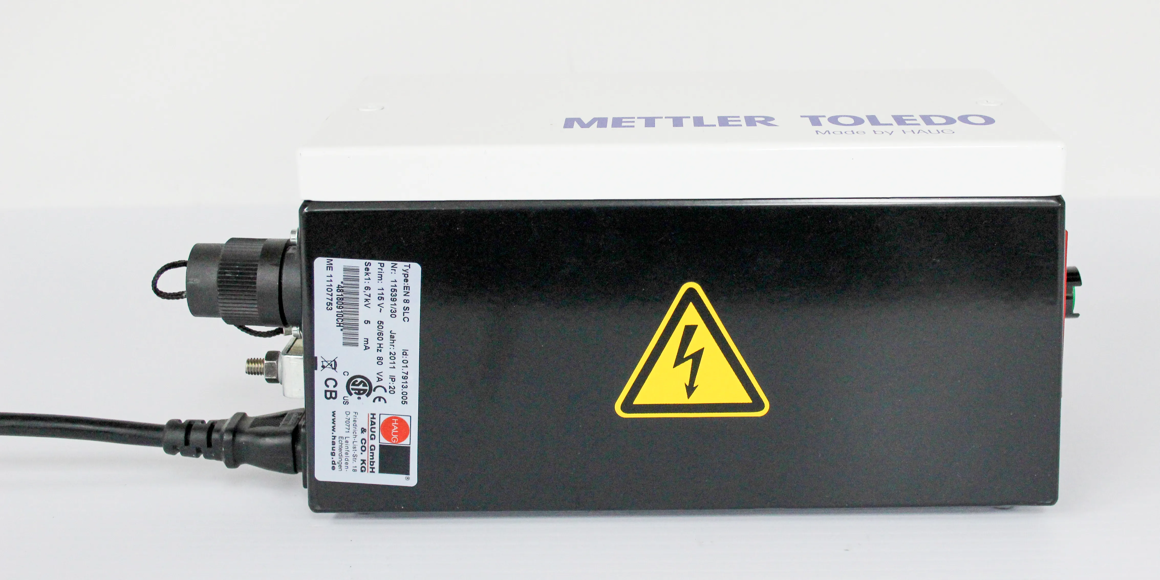 Haug Mettler Toledo EN 8 SLC Deionizing Power Supply