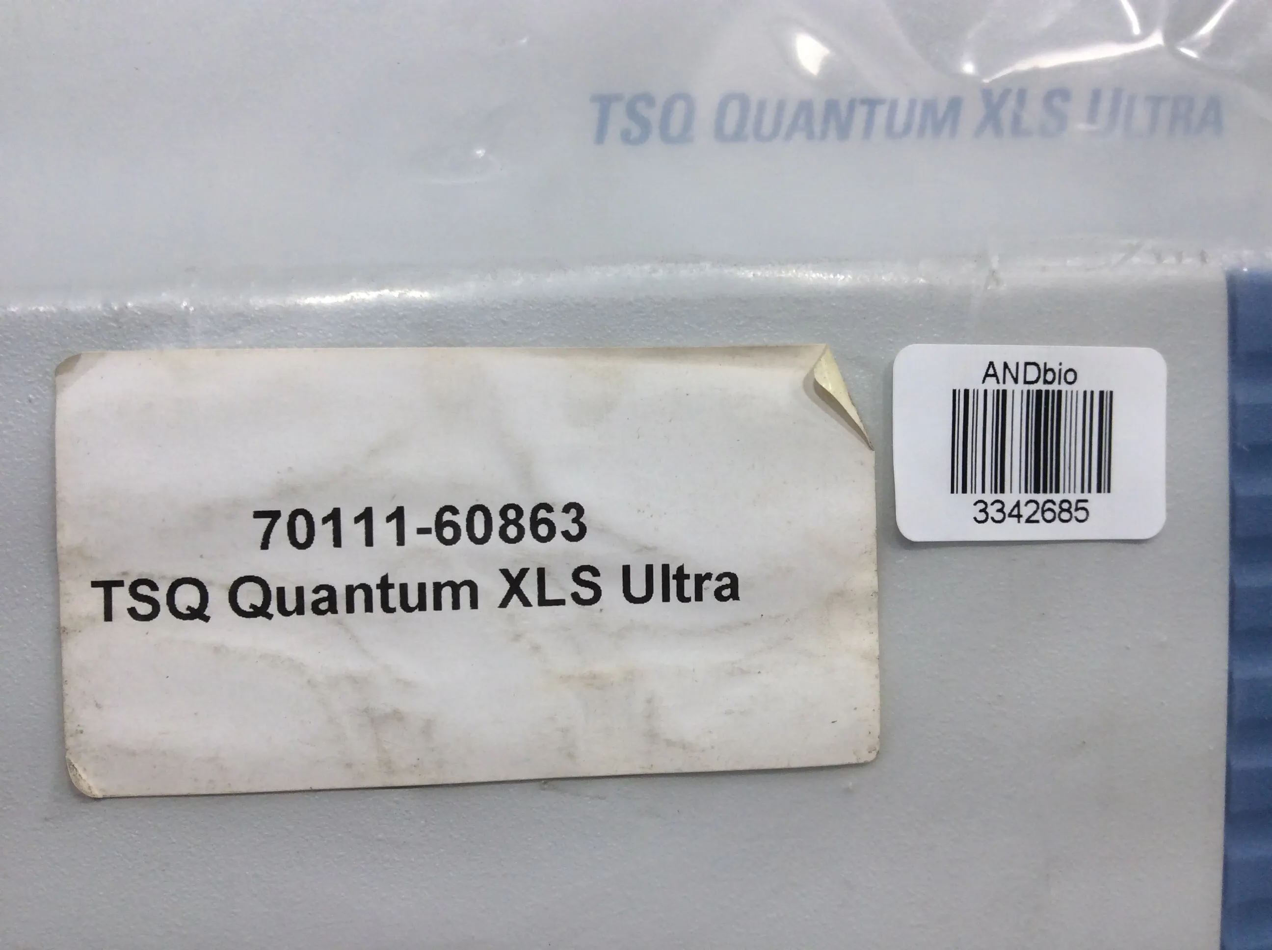 Thermo Scientific TSQ Quantum XLS Ultra Front Replacement Cover